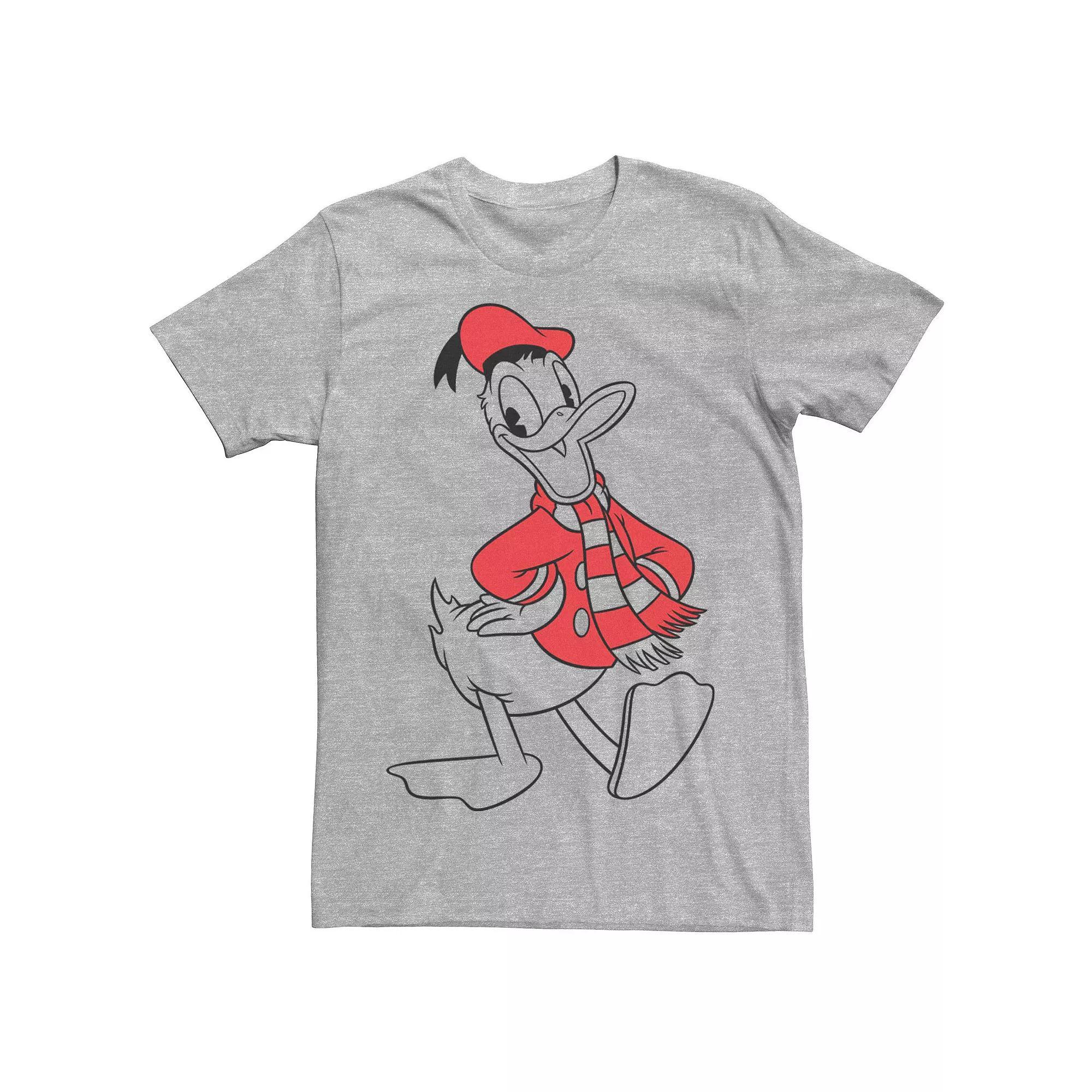 Disney's Donald Duck Christmas Outline Men's Tee,  Product Image