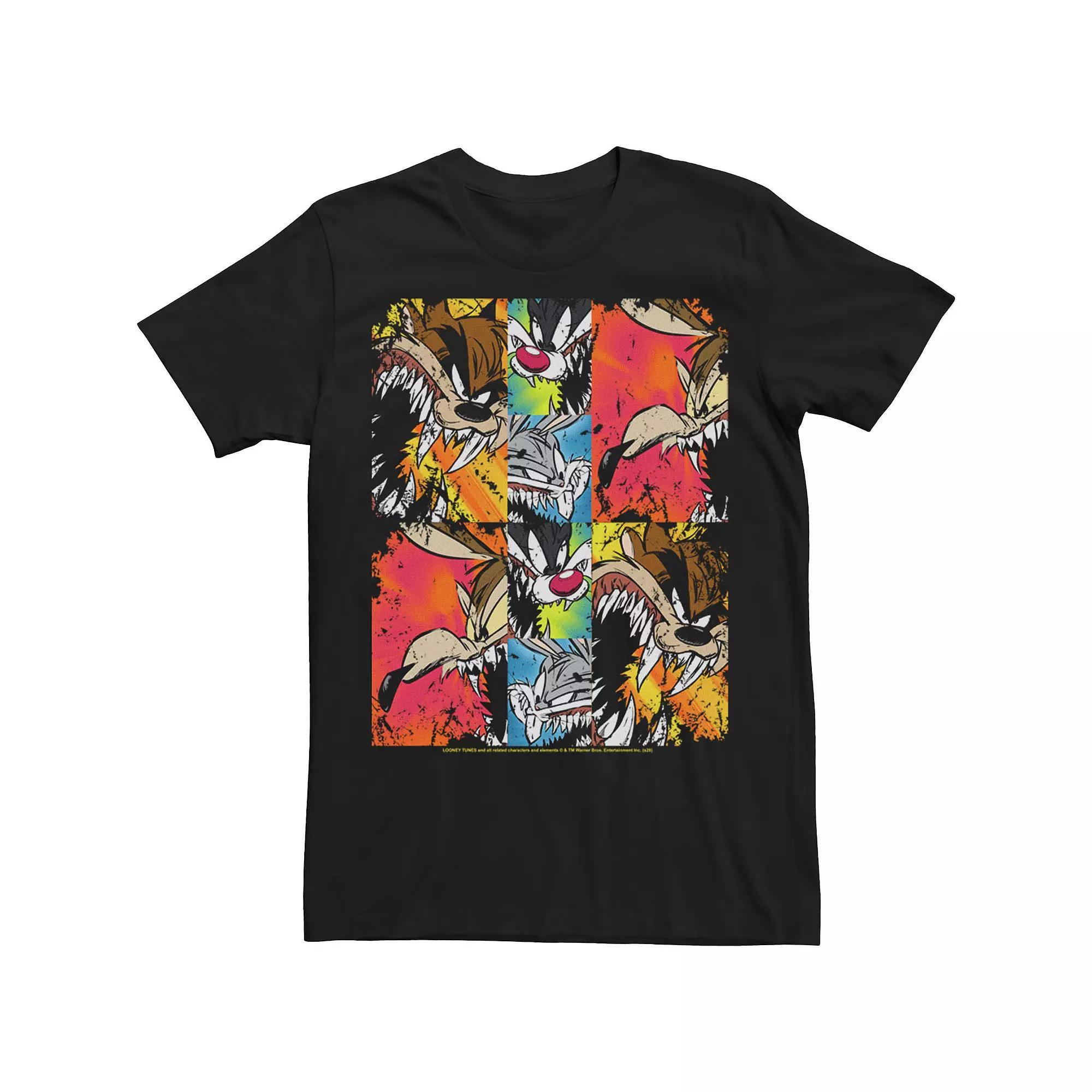 Men's Looney Tunes Wild Toons Group Shot Tee,  Product Image