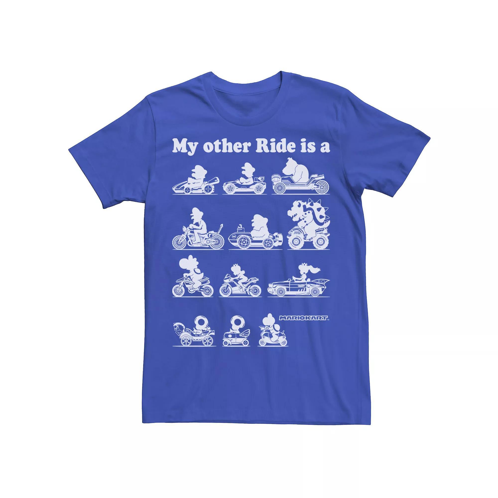 Men's Nintendo Mario Kart Other Rides Tee,  Product Image