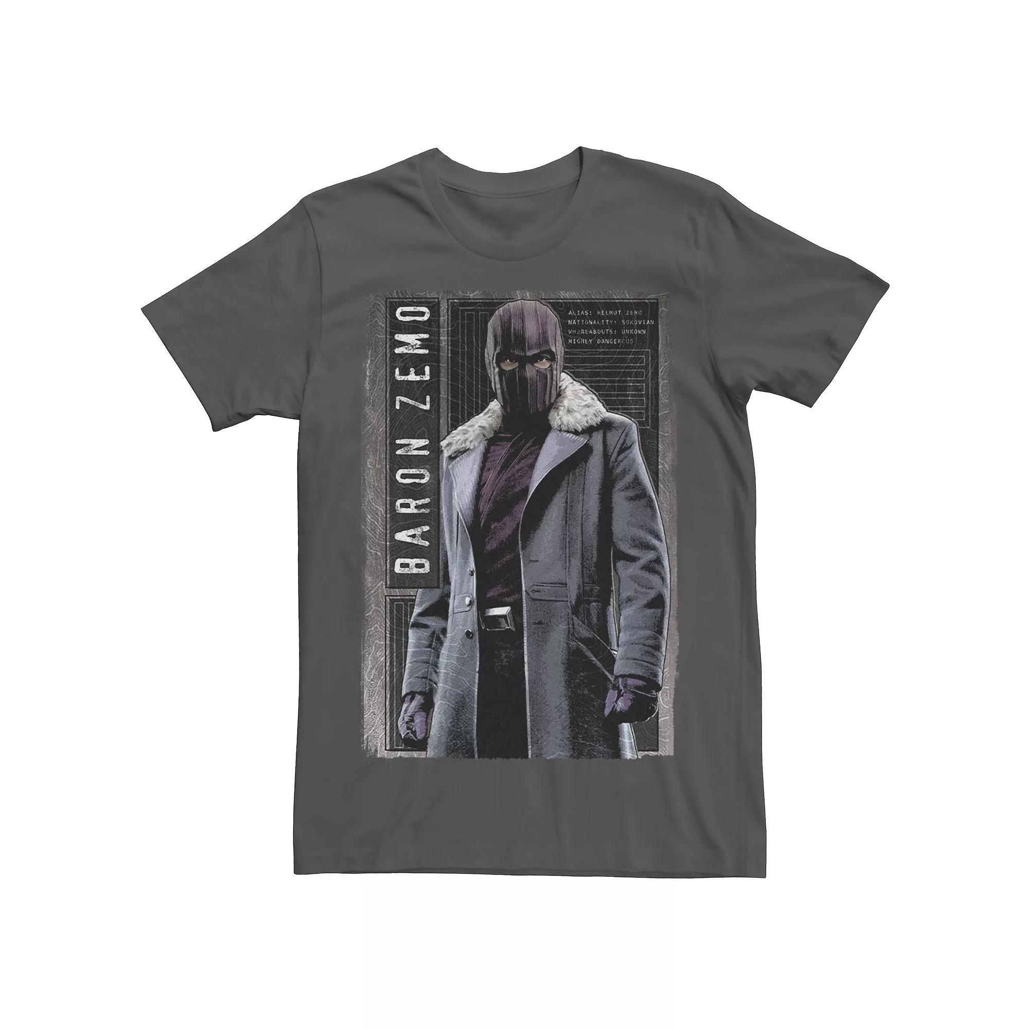 Men's Marvel The Falcon And The Winter Soldier Baron Zemo V2 Tee,  Product Image
