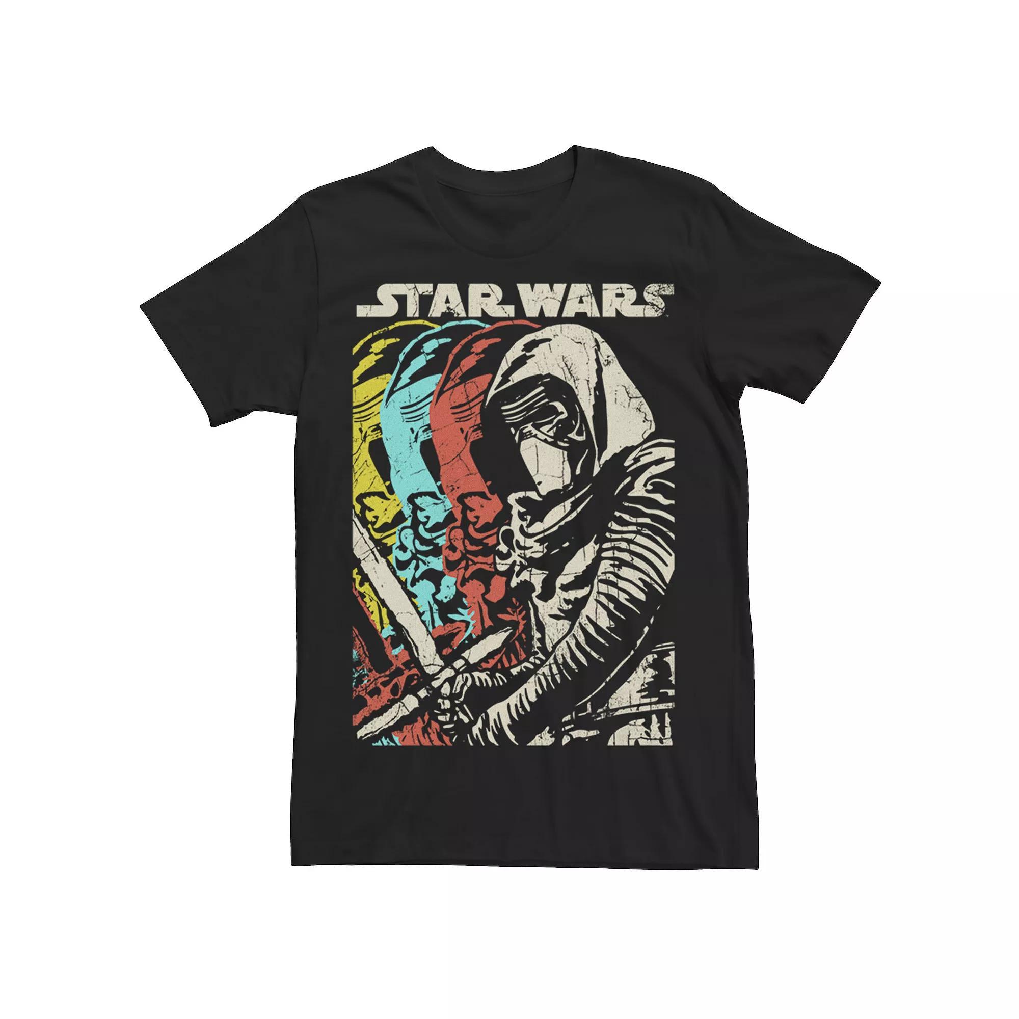 Men's Star Wars The Force Awakens Kylo Ren Color Copies Tee,  Product Image