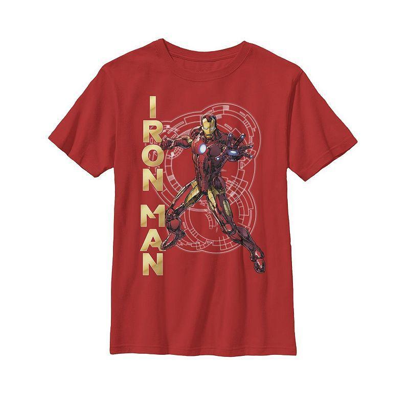 Boys 8-20 Marvel Avengers Iron Man Tech Graphic Tee, Boys Product Image