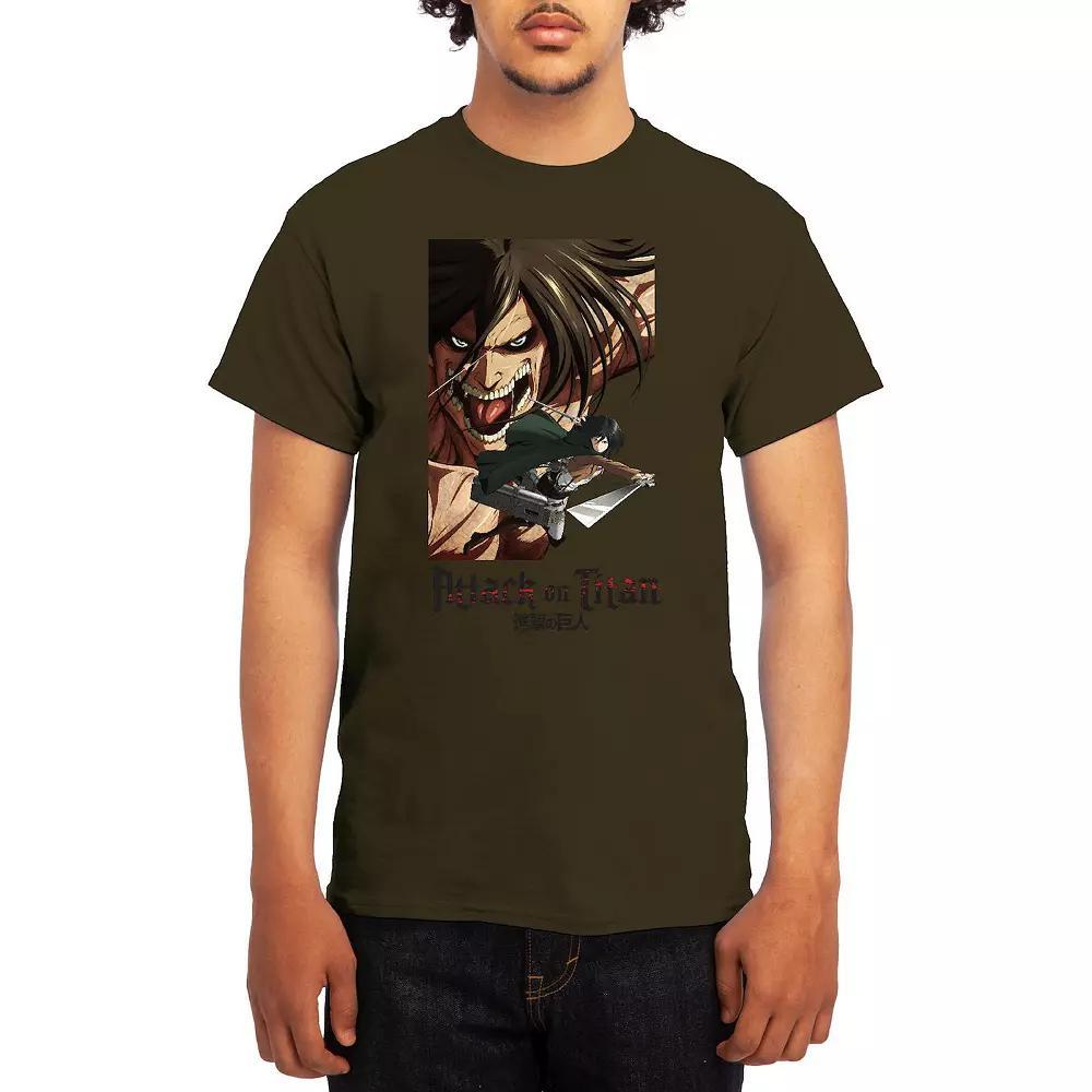 Men's Attack on Titan Tee, Size: Small, Royal Blue Product Image