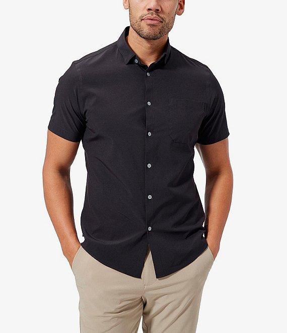 Mizzen+Main Leeward Solid Performance Short-Sleeve Woven Shirt Product Image