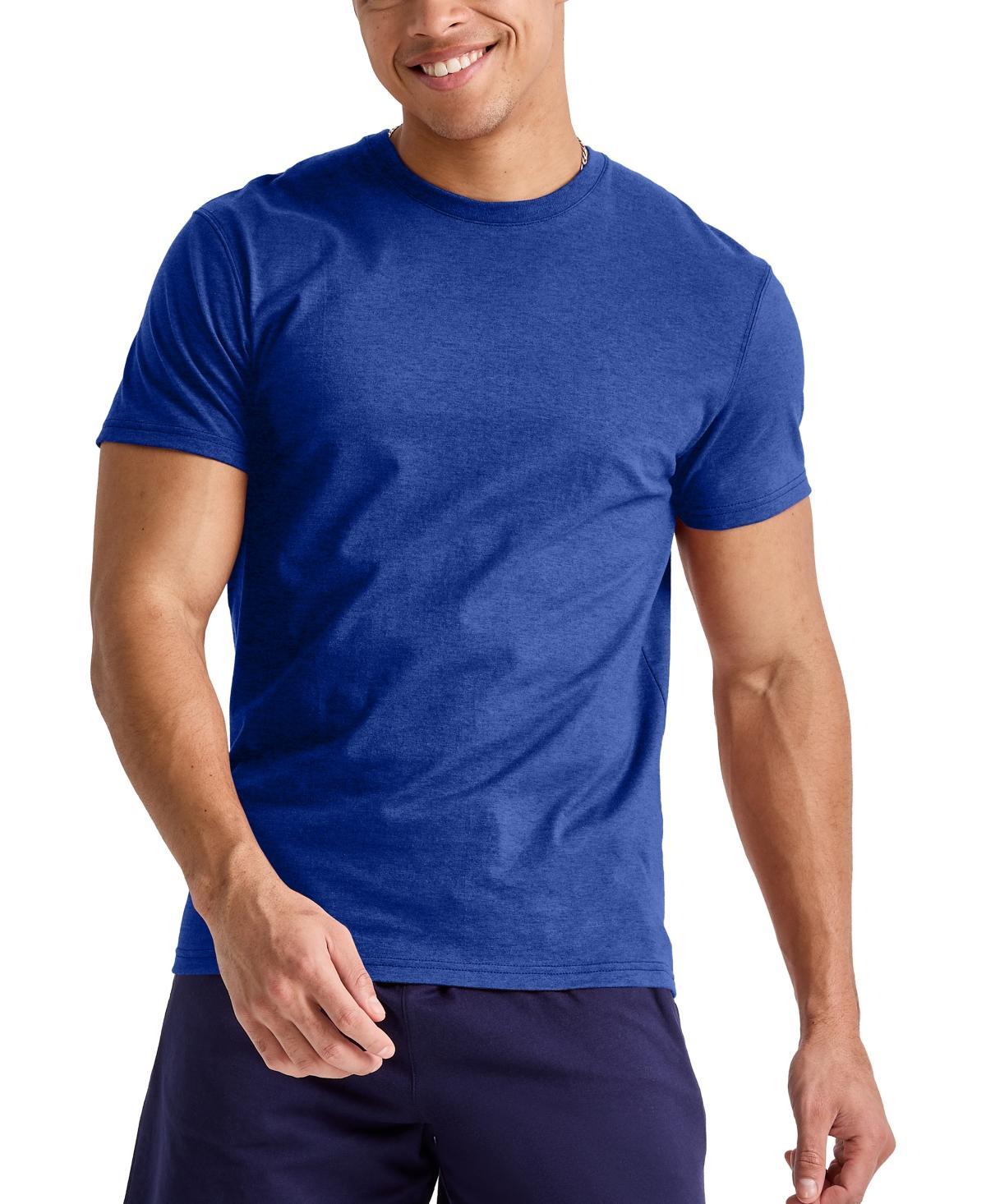 Hanes Originals Mens Tri-Blend T-Shirt Slate 2XL Product Image