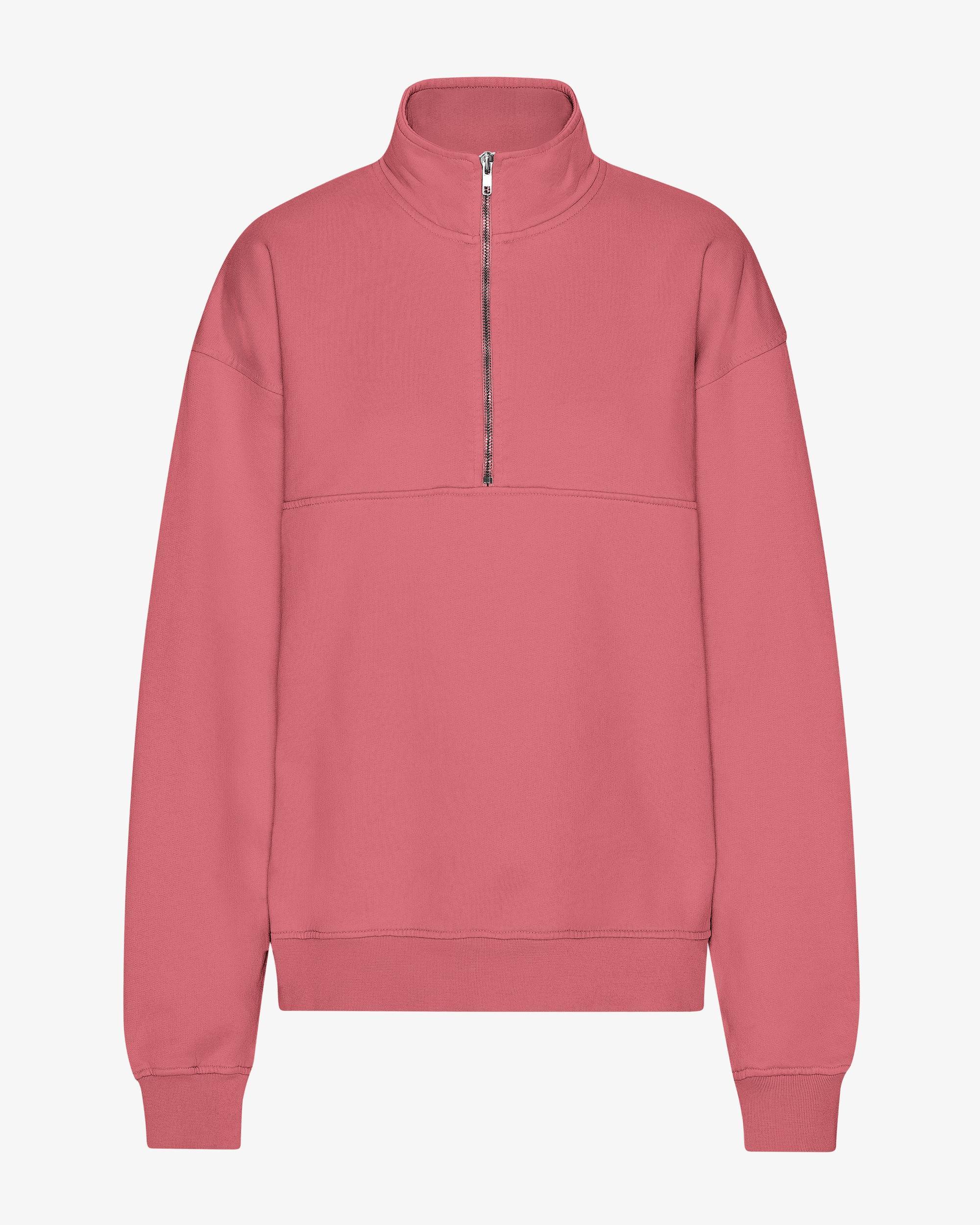 Organic Quarter Zip - Soft Lavender Product Image