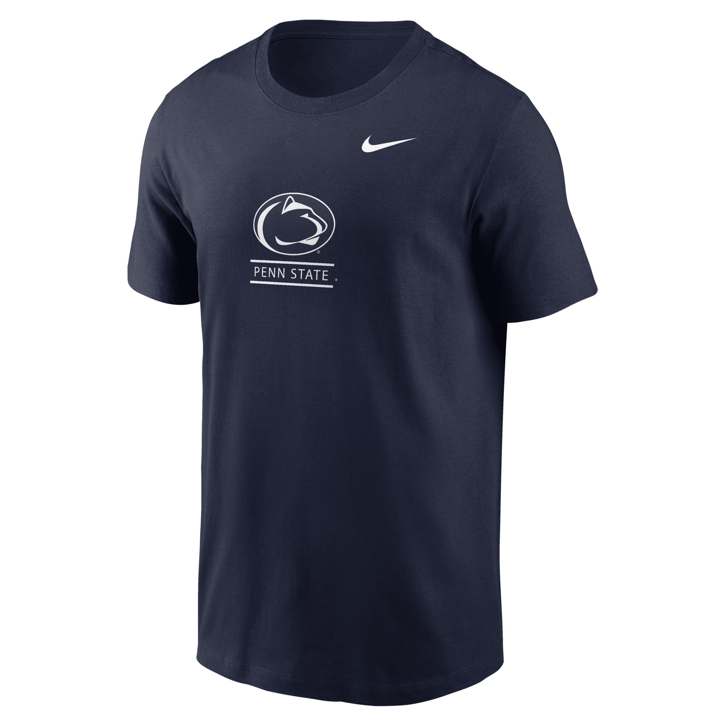 Men's Nike Navy Penn State Nittany Lions 2-Hit T-Shirt, Size: XL, Blue Product Image