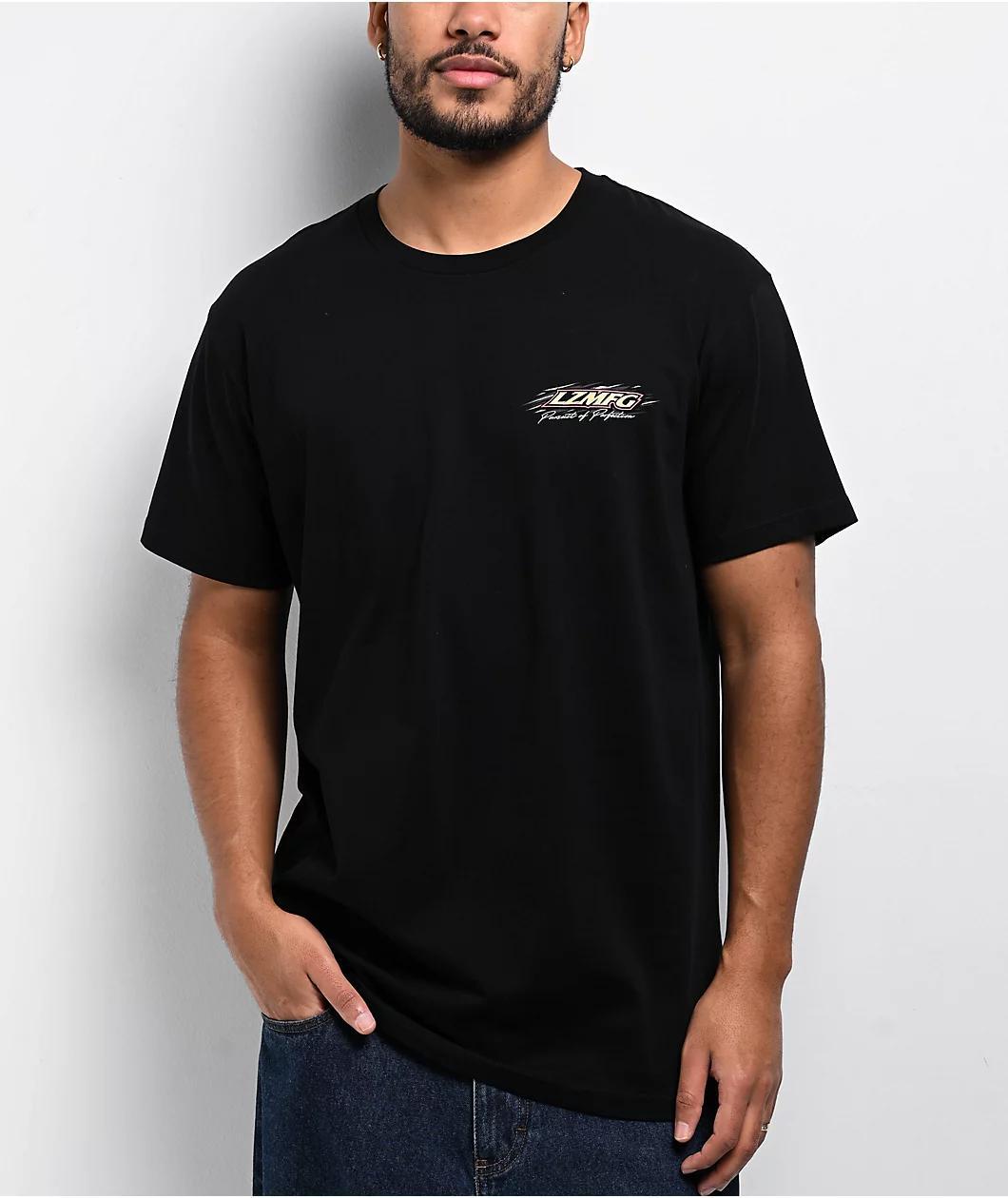 LZMFG Rally Black T-Shirt Product Image