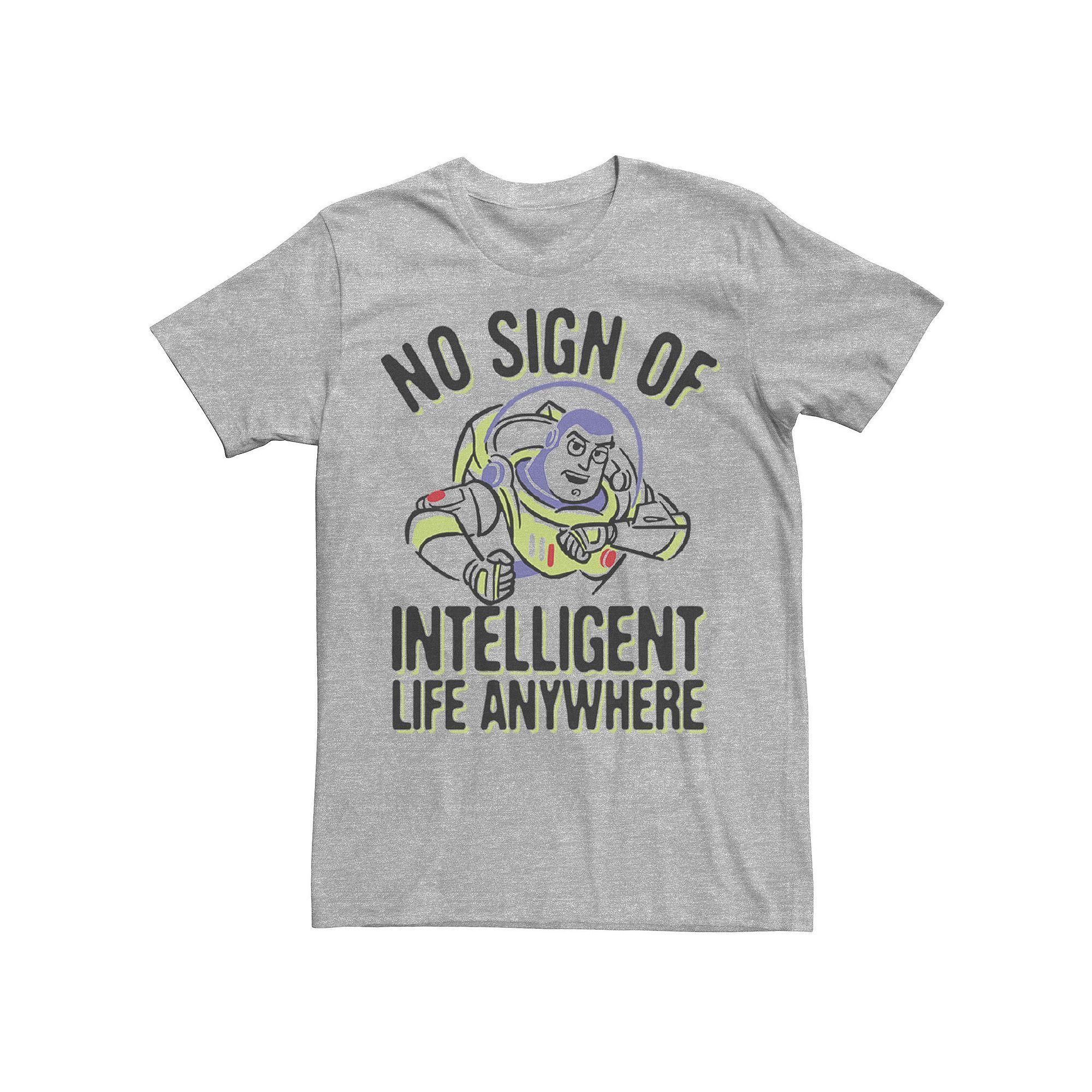 Disney / Pixar's Toy Story Buzz Lightyear Men's No Intelligent Life Tee,  Product Image