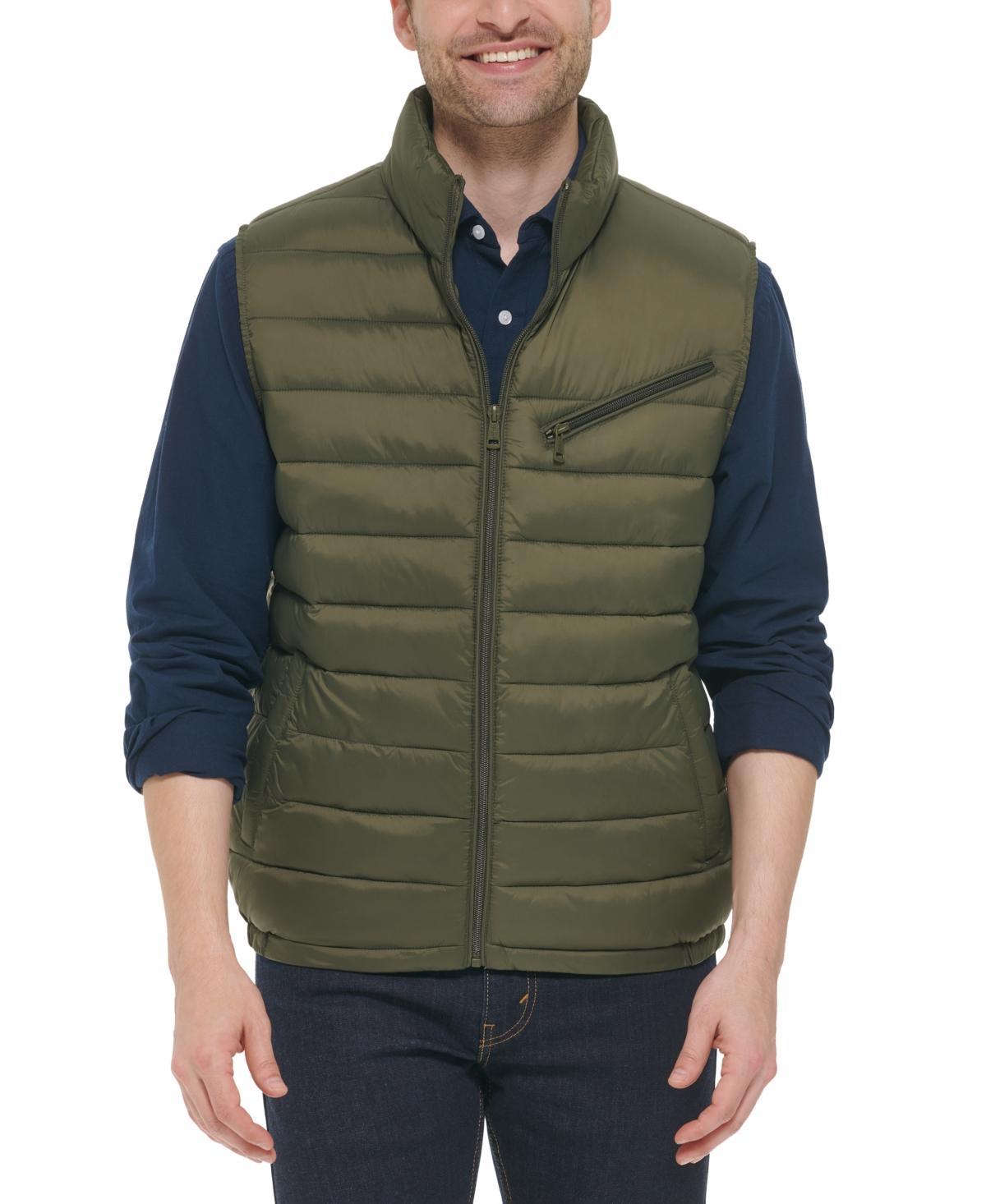 Cole Haan Mens Quilted Vest - Yellow Size Small Product Image