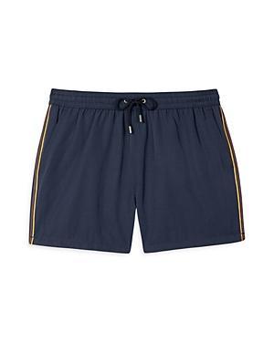 Mens Side-Stripe Swim Trunks Product Image