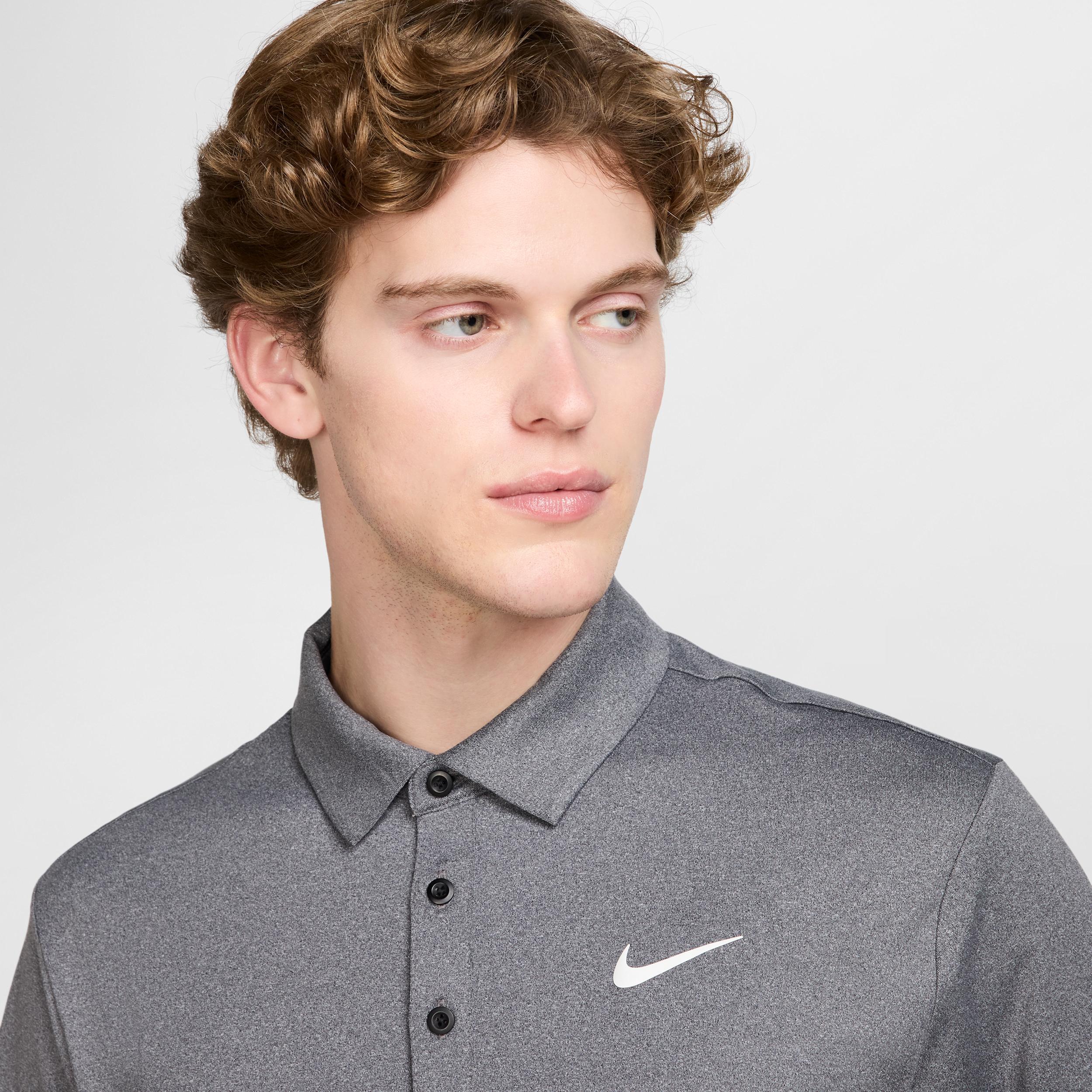 Nike Men's Tour Dri-FIT Heathered Golf Polo Product Image