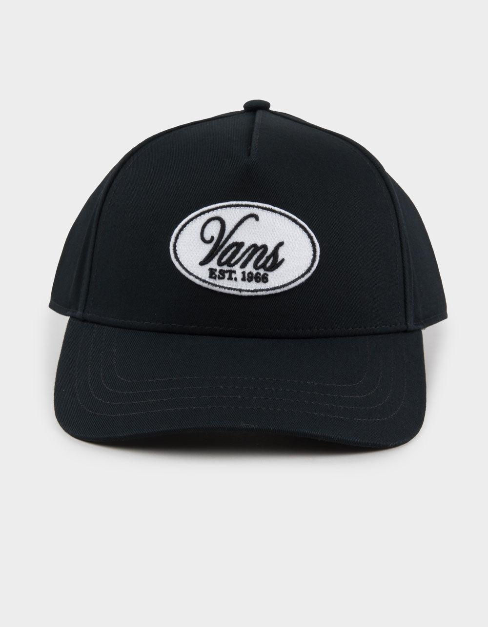 VANS Raley 5 Panel Strapback Hat - BLACK Product Image