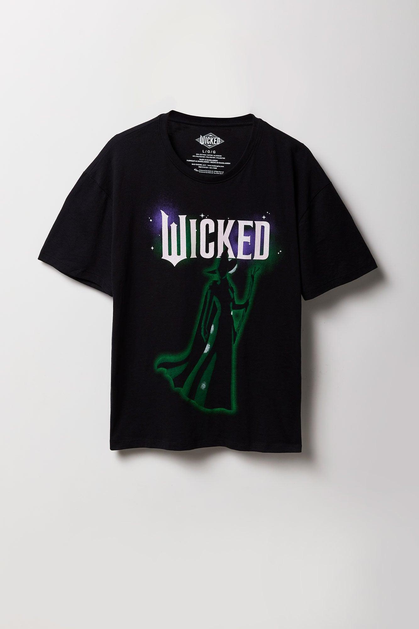 Wicked Graphic Boyfriend T-Shirt Female Product Image