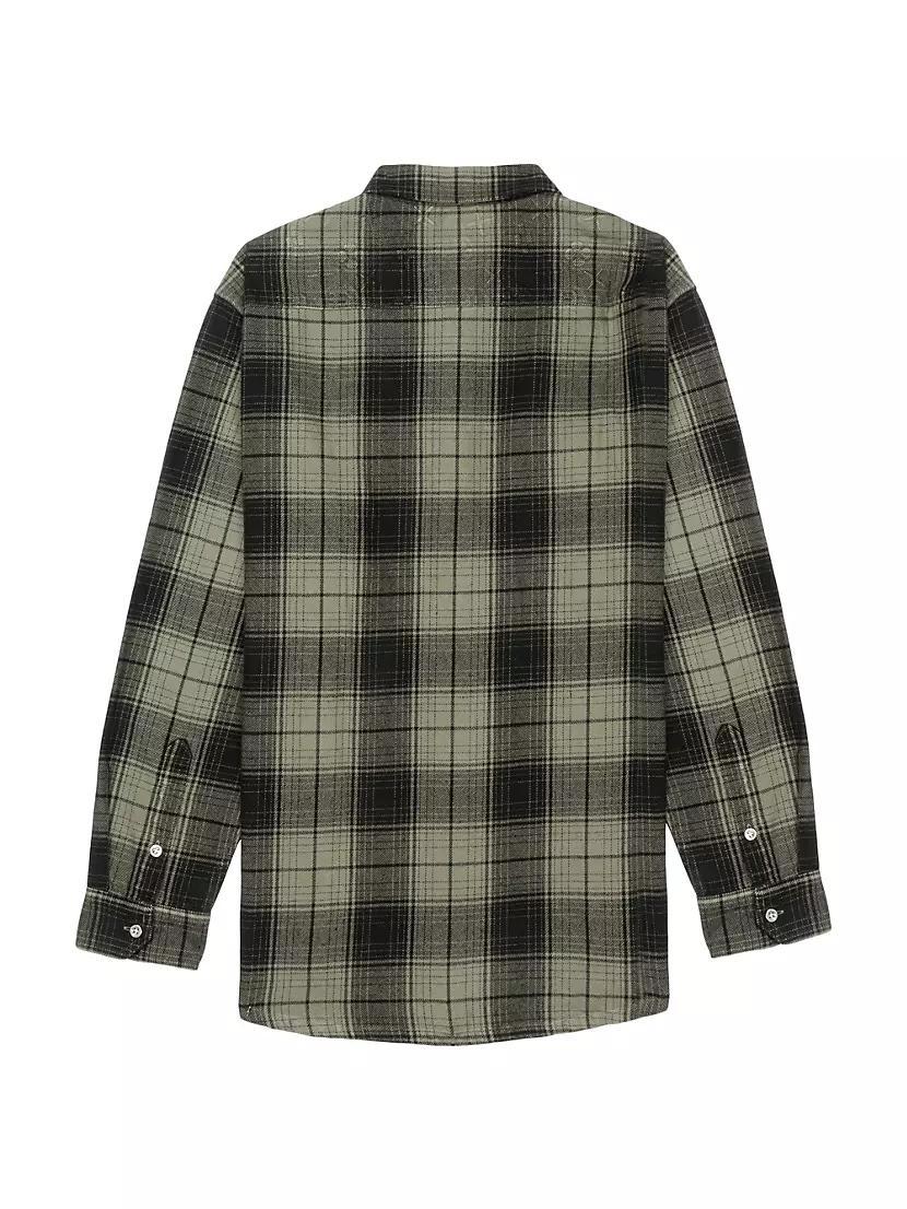 Plaid Cotton Flannel Shirt Product Image