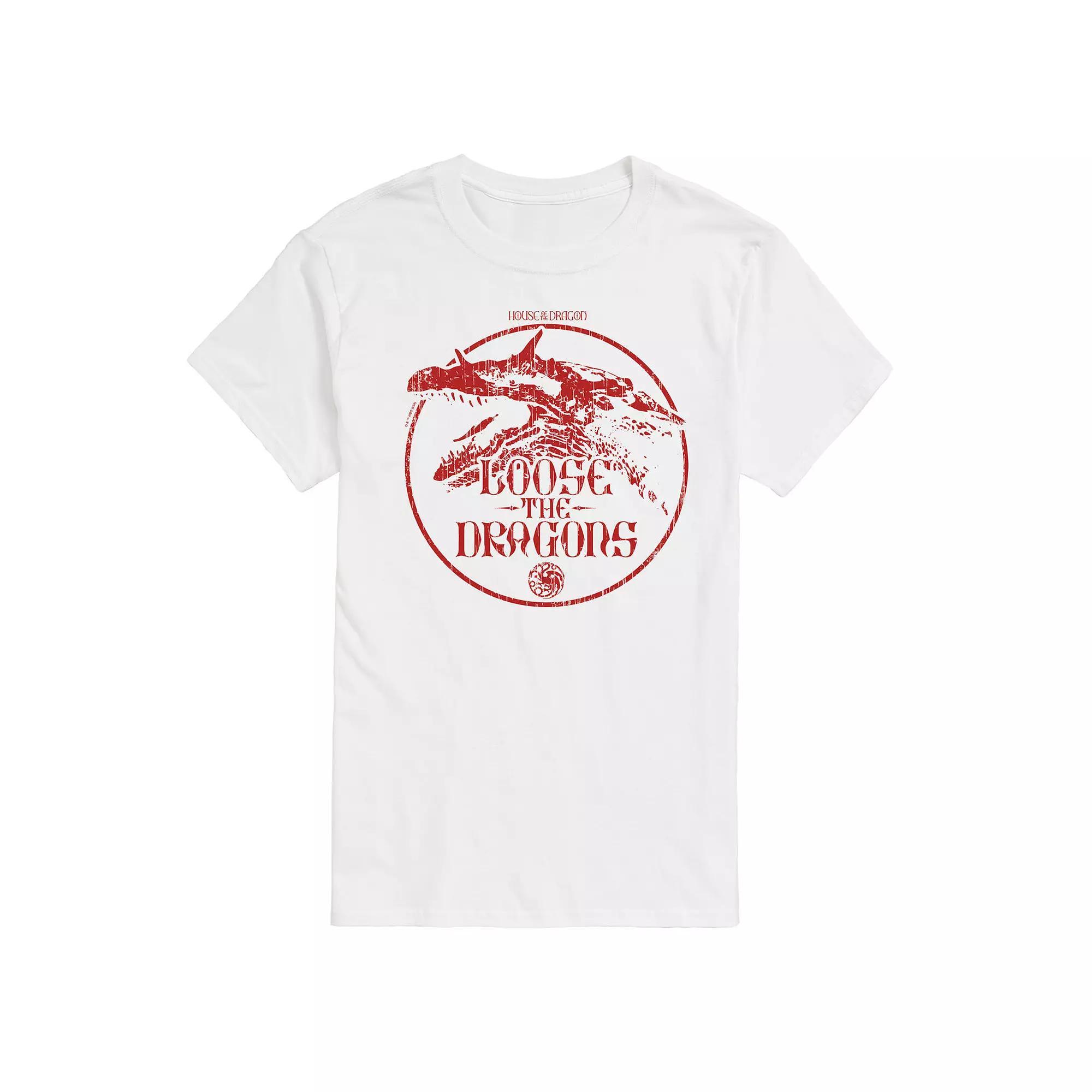 Men's House Of The Dragon Loose The Dragon Graphic Tee,  Product Image