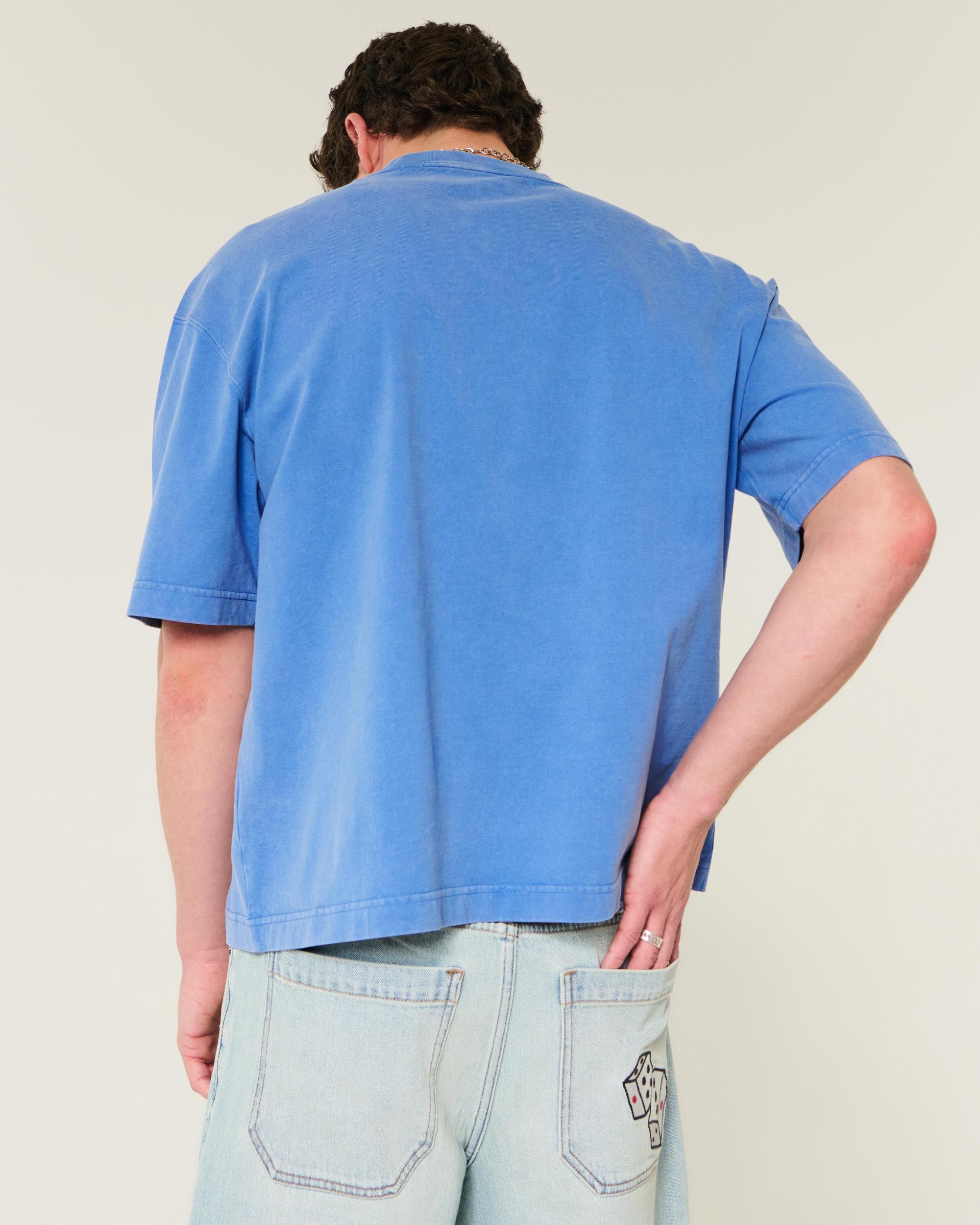 Boxy Heavyweight Crop Crew T-Shirt Product Image