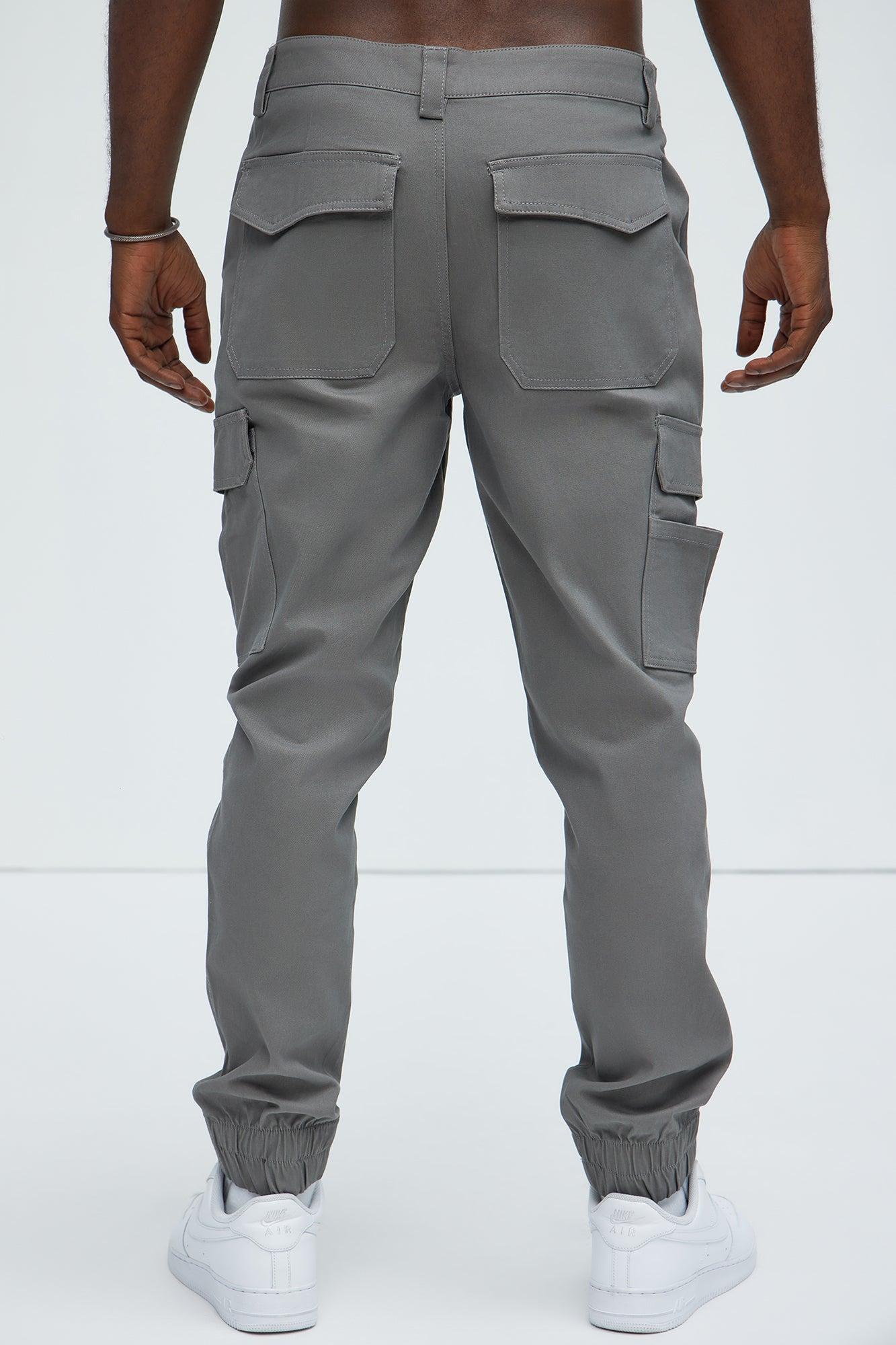 Slim Kryptonite Cargo Jogger - Grey Product Image