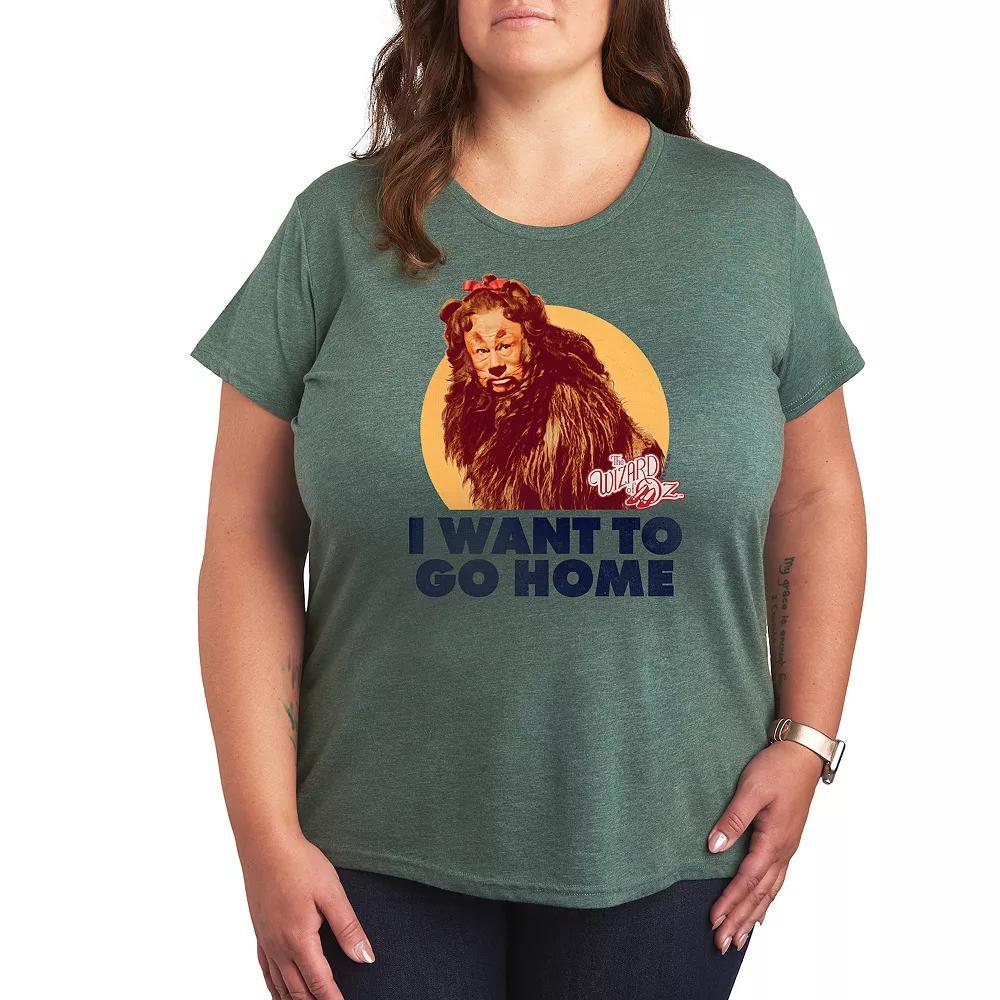 Plus The Wizard Of Oz Lion Home Graphic Tee, Women's,  Product Image