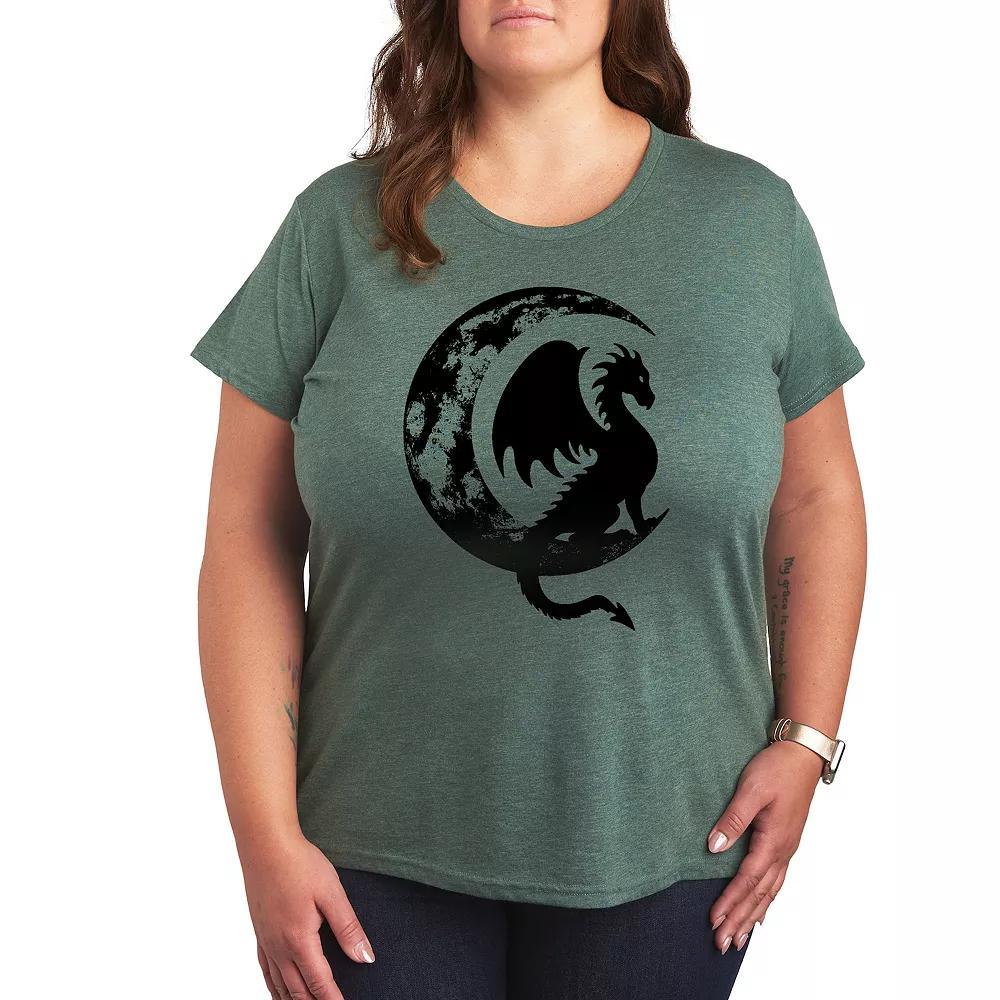 Plus Black Cat Coffee Graphic Tee, Women's,  Product Image