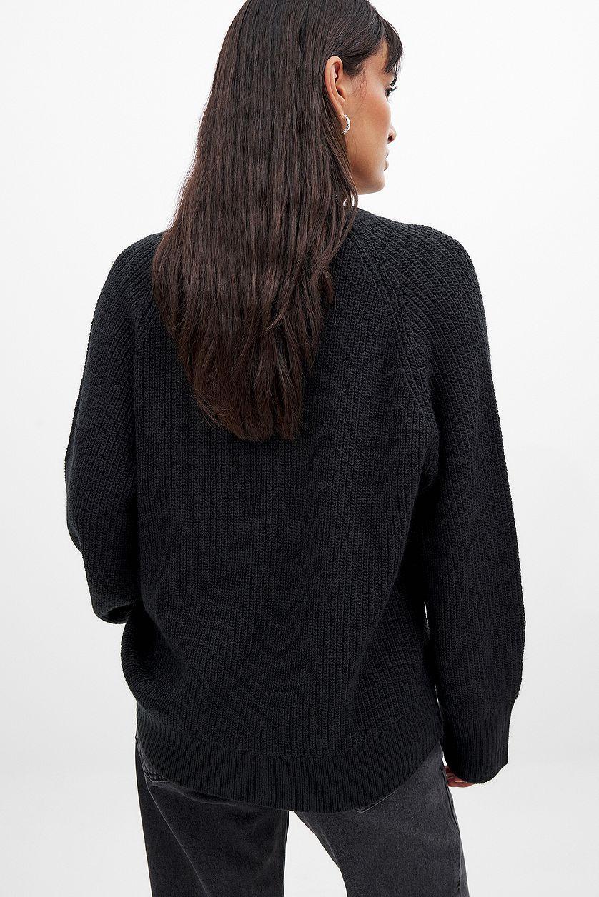 Oversized Knitted Cardigan Product Image