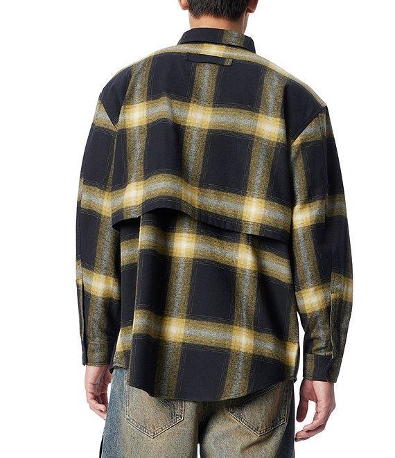 Cross Eyed Moose Long Sleeve Stargaze Loose Fit Woven Shirt Product Image