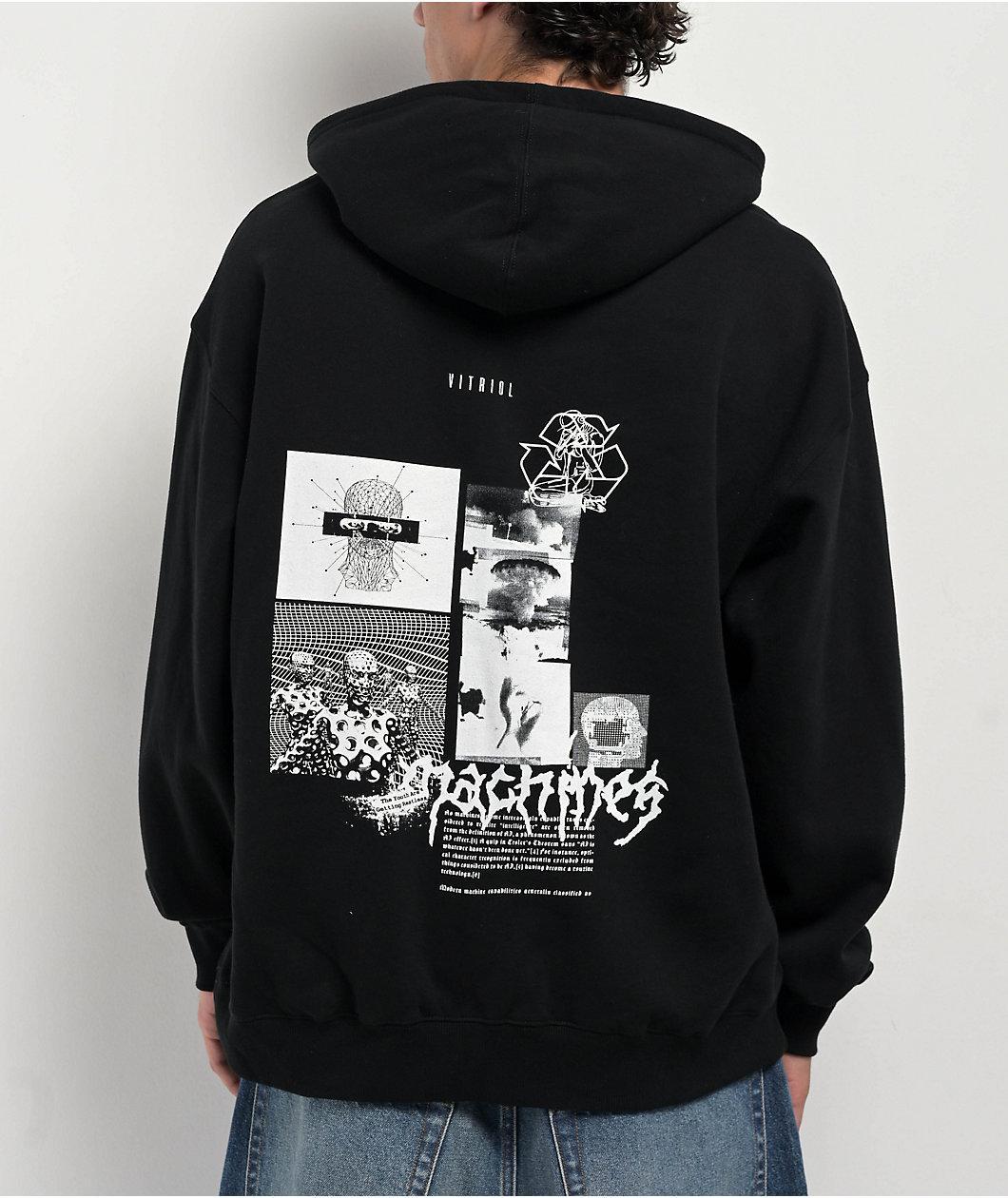 Vitriol Machines Black Hoodie Product Image