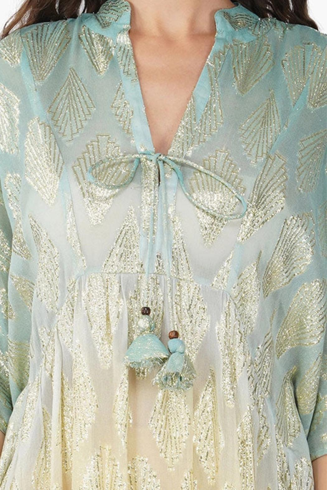 "Magnolia" Lurex Caftan Product Image