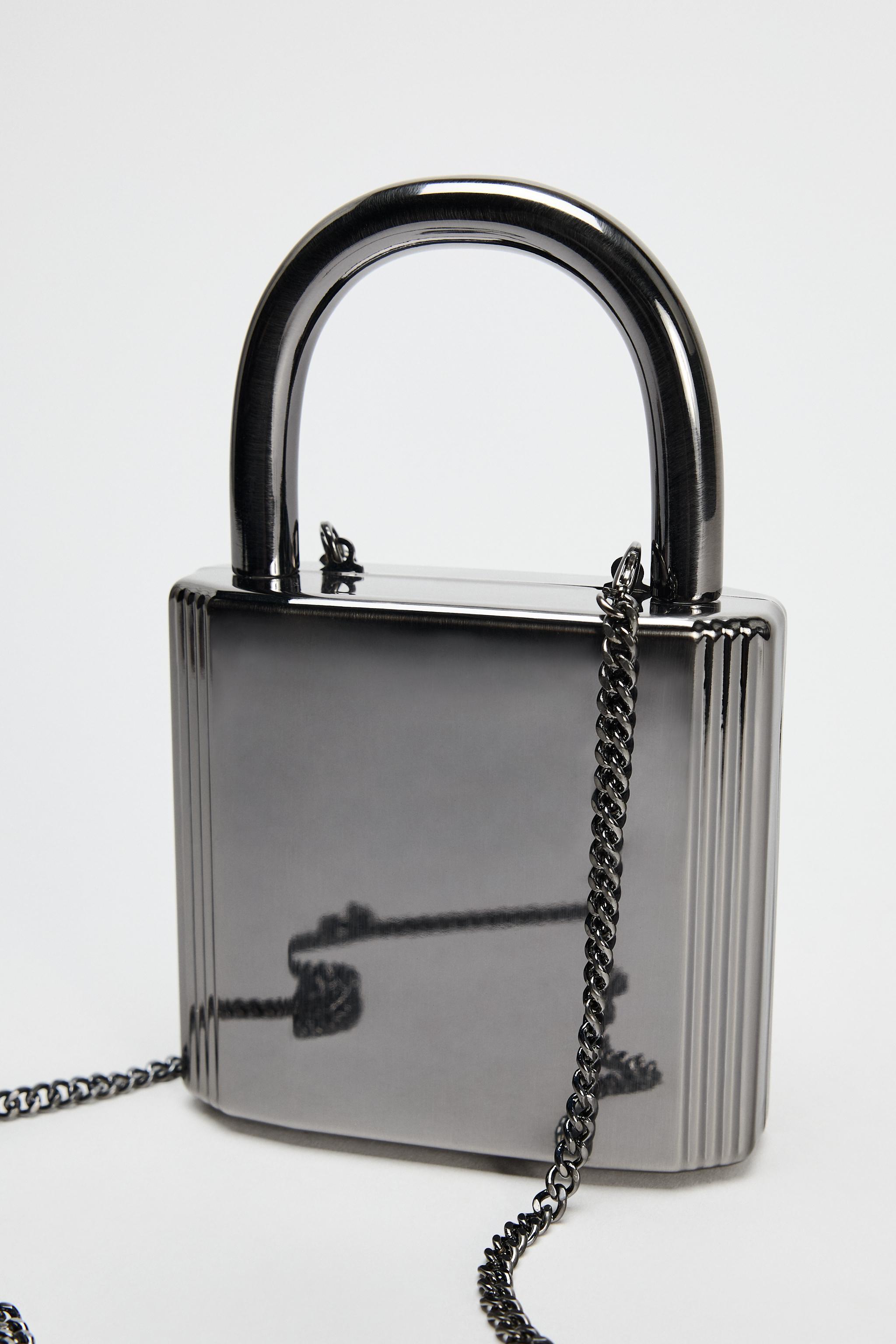 METALLIC BOX BAG Product Image