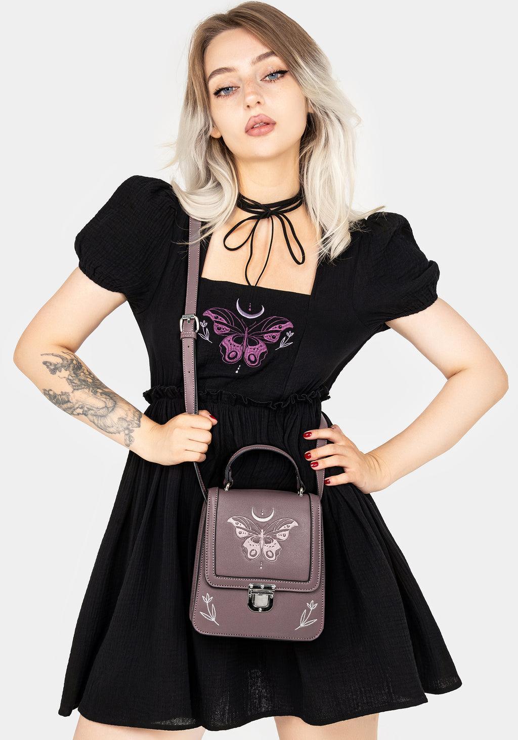 Cocoon Butterfly Crossbody Mini Satchel Bag Product Image