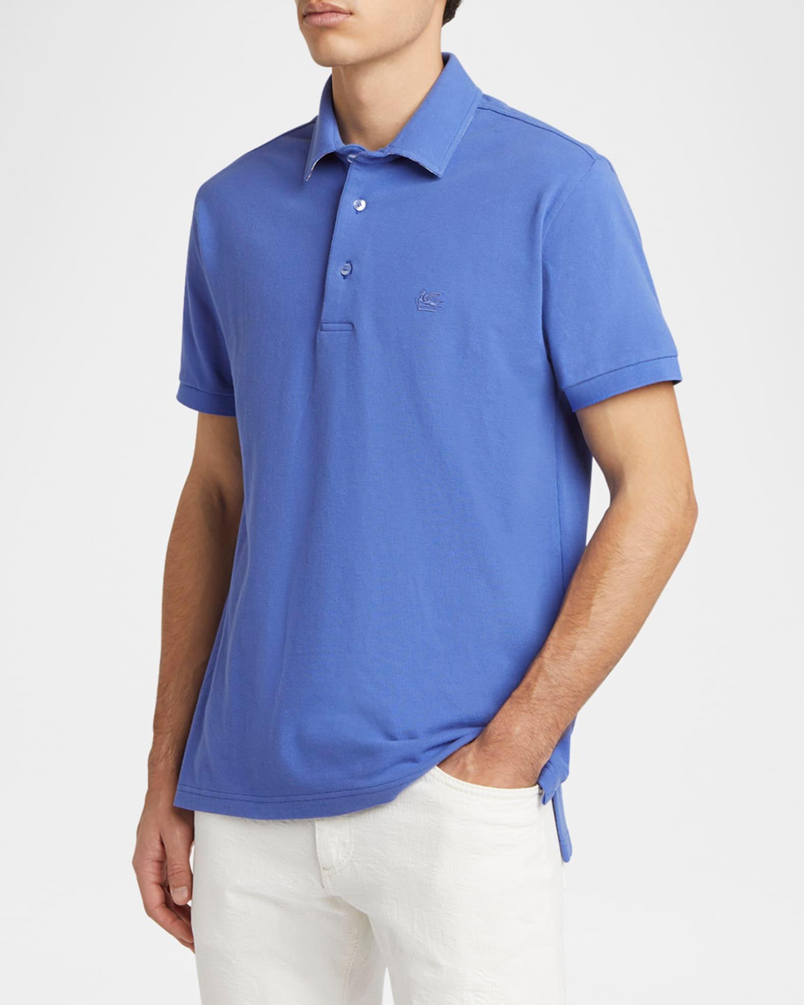 Men's Tipped Pique Polo Shirt Product Image