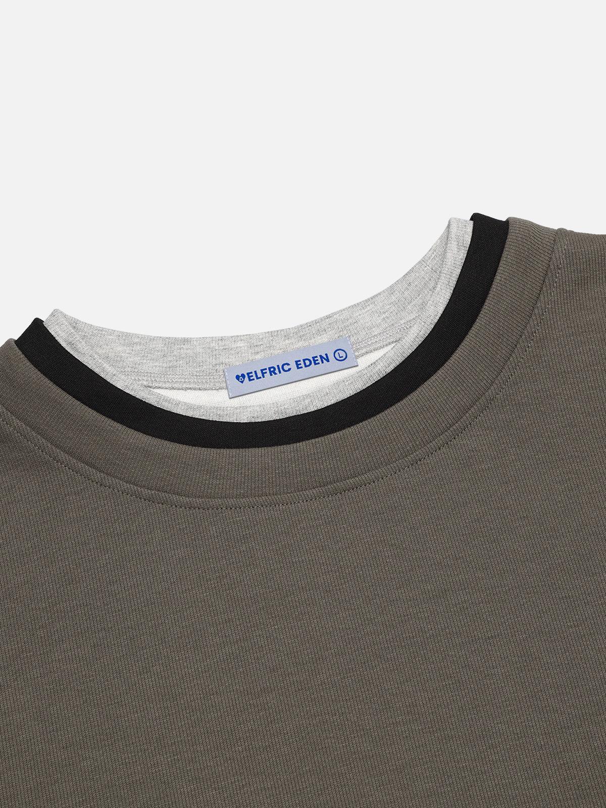 Aelfric Eden Color Blocking Two Layer Tee Product Image