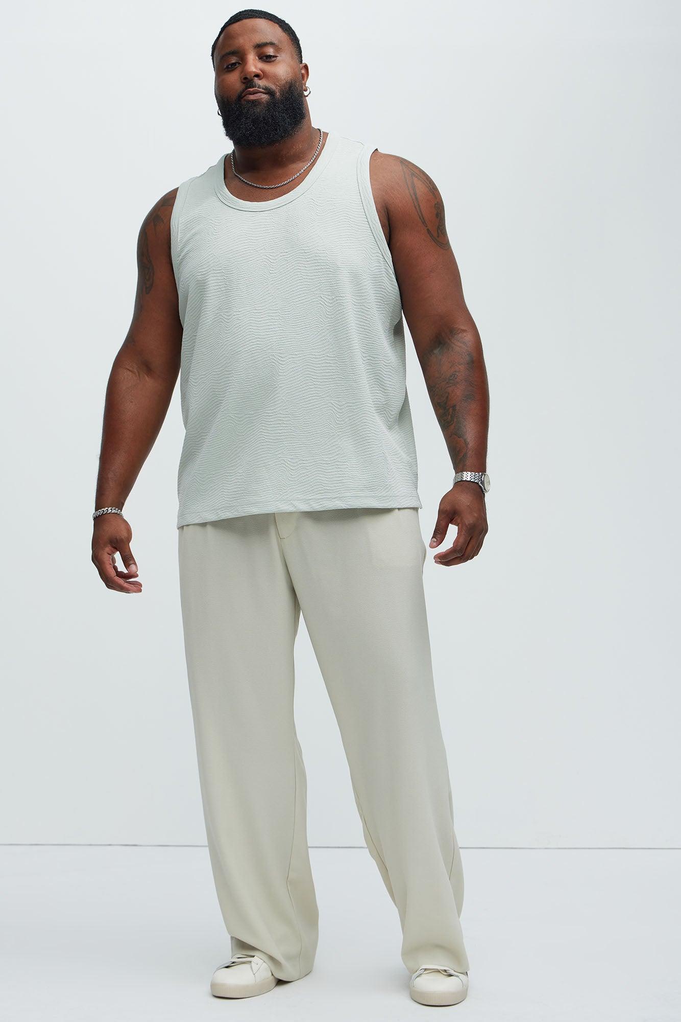 Mika Textured Tank - Sage Product Image