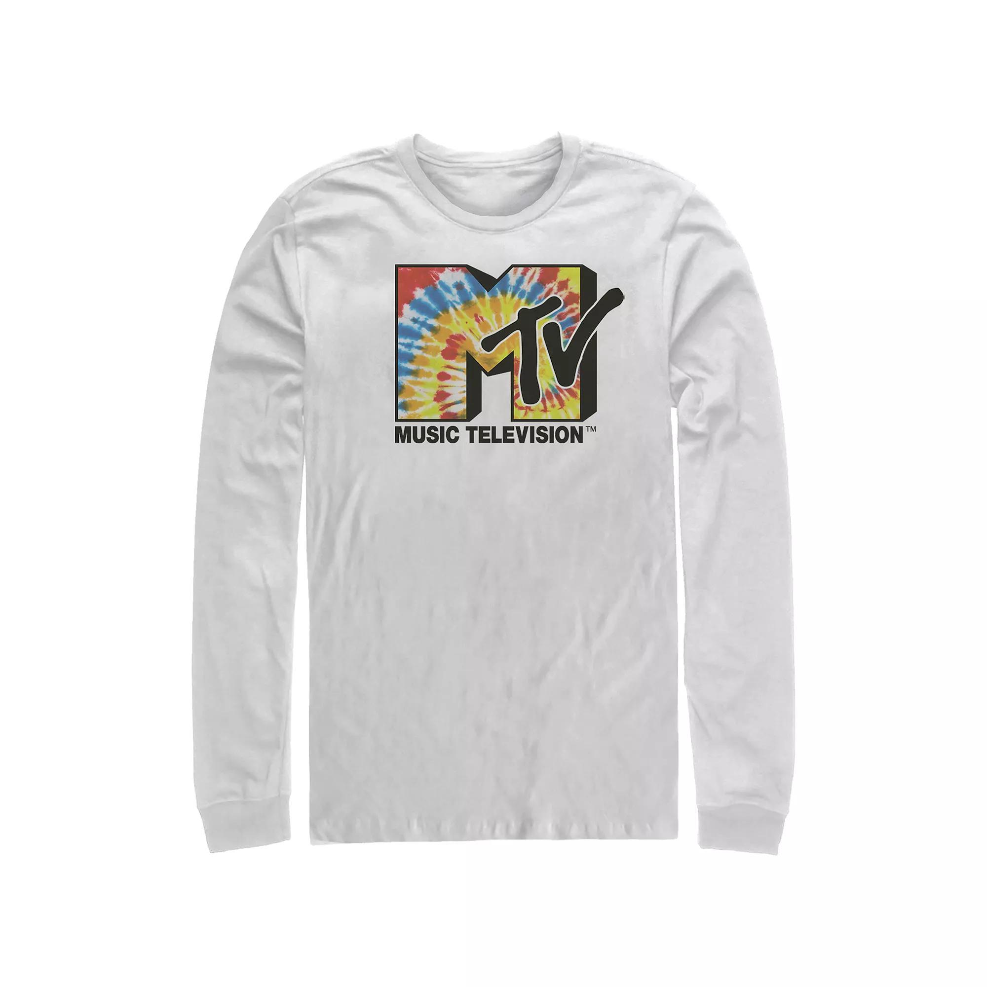 Men's MTV Tie Dye Logo Graphic Tee,  Product Image