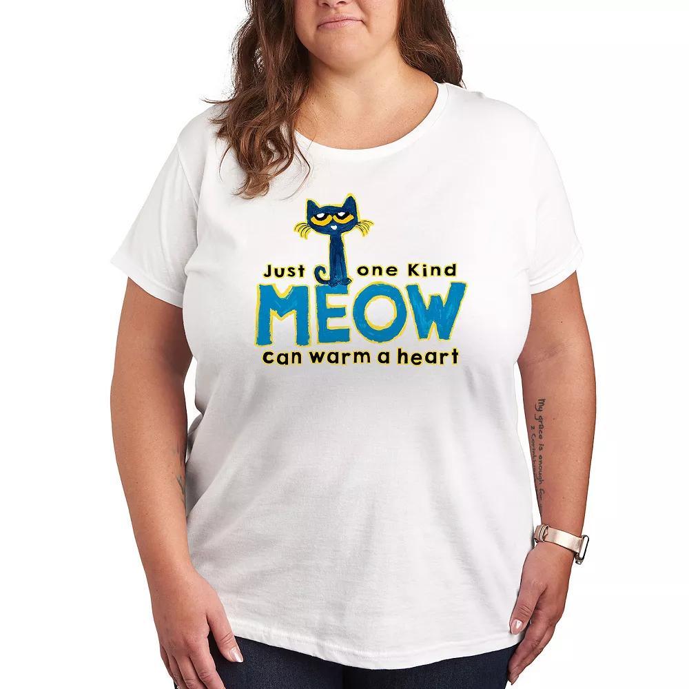 Plus Pete The Cat Meow Graphic Tee, Women's,  Product Image