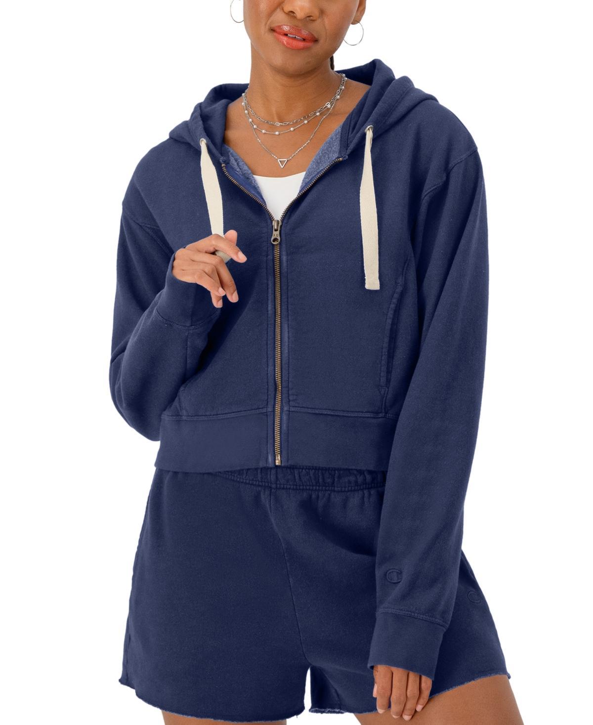 Champion Womens Vintage Wash Full-Zip Hoodie Product Image