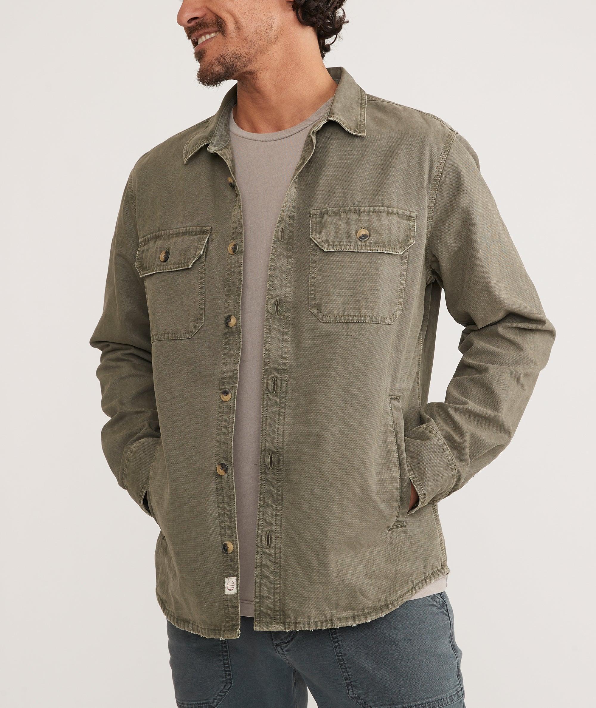 Broken In Canvas Overshirt Product Image