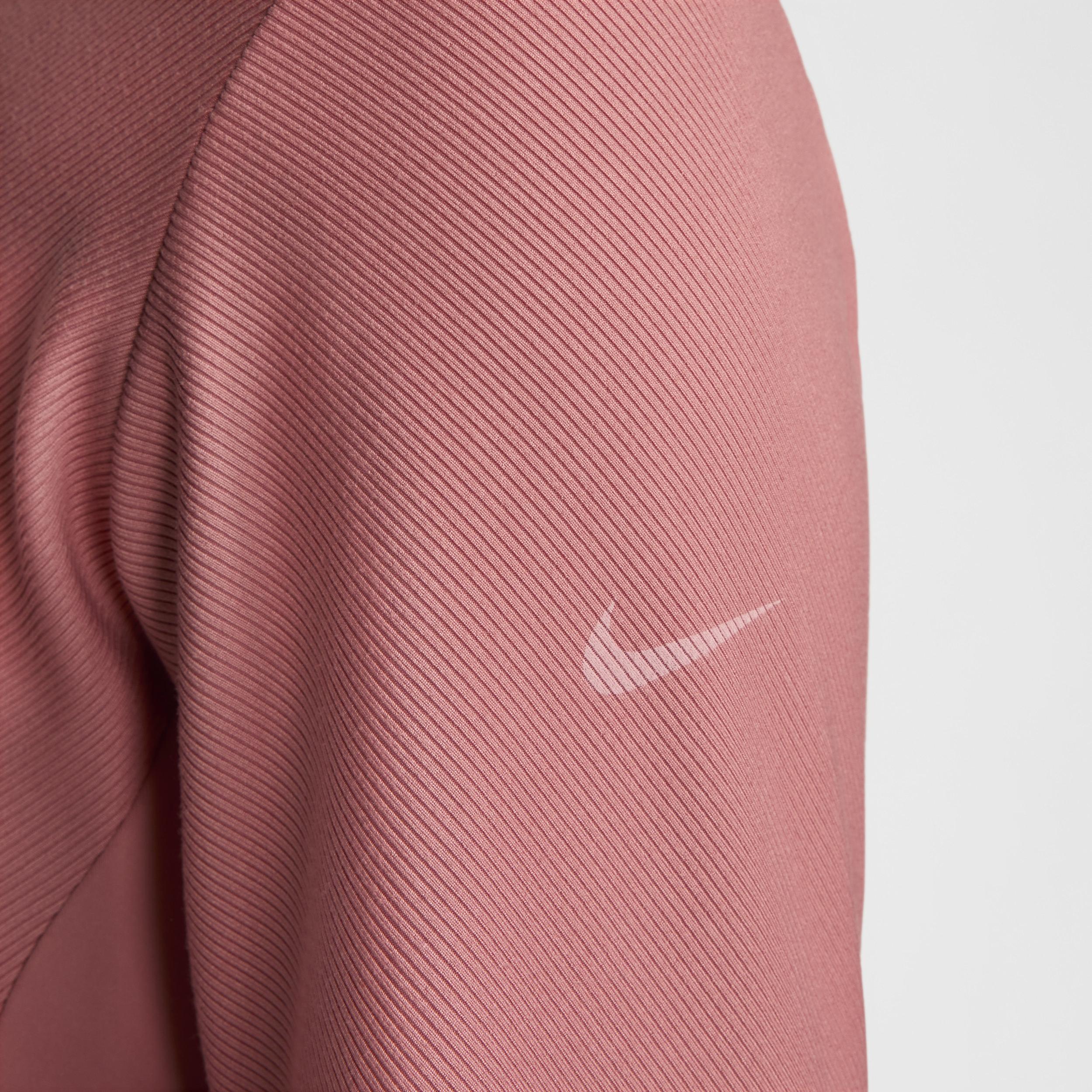 Nike One Rib Women's Dri-FIT Full-Zip Mid Layer Product Image