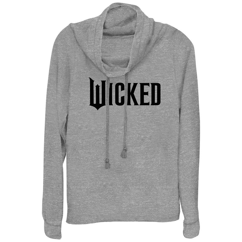 Women's Wicked Logo Cowlneck Graphic Lightweight Long Sleeve,  Product Image