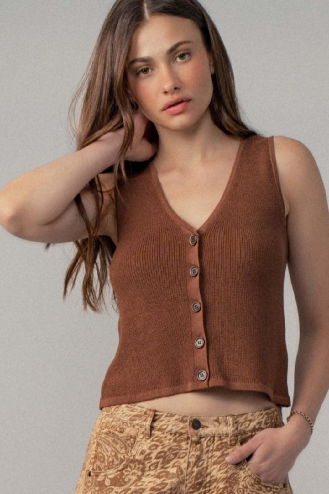 Trend Notes Knit Vest Product Image
