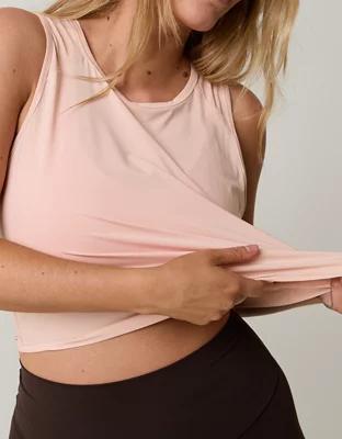 OFFLINE By Aerie Sweat Sesh Cropped Tank Top Product Image