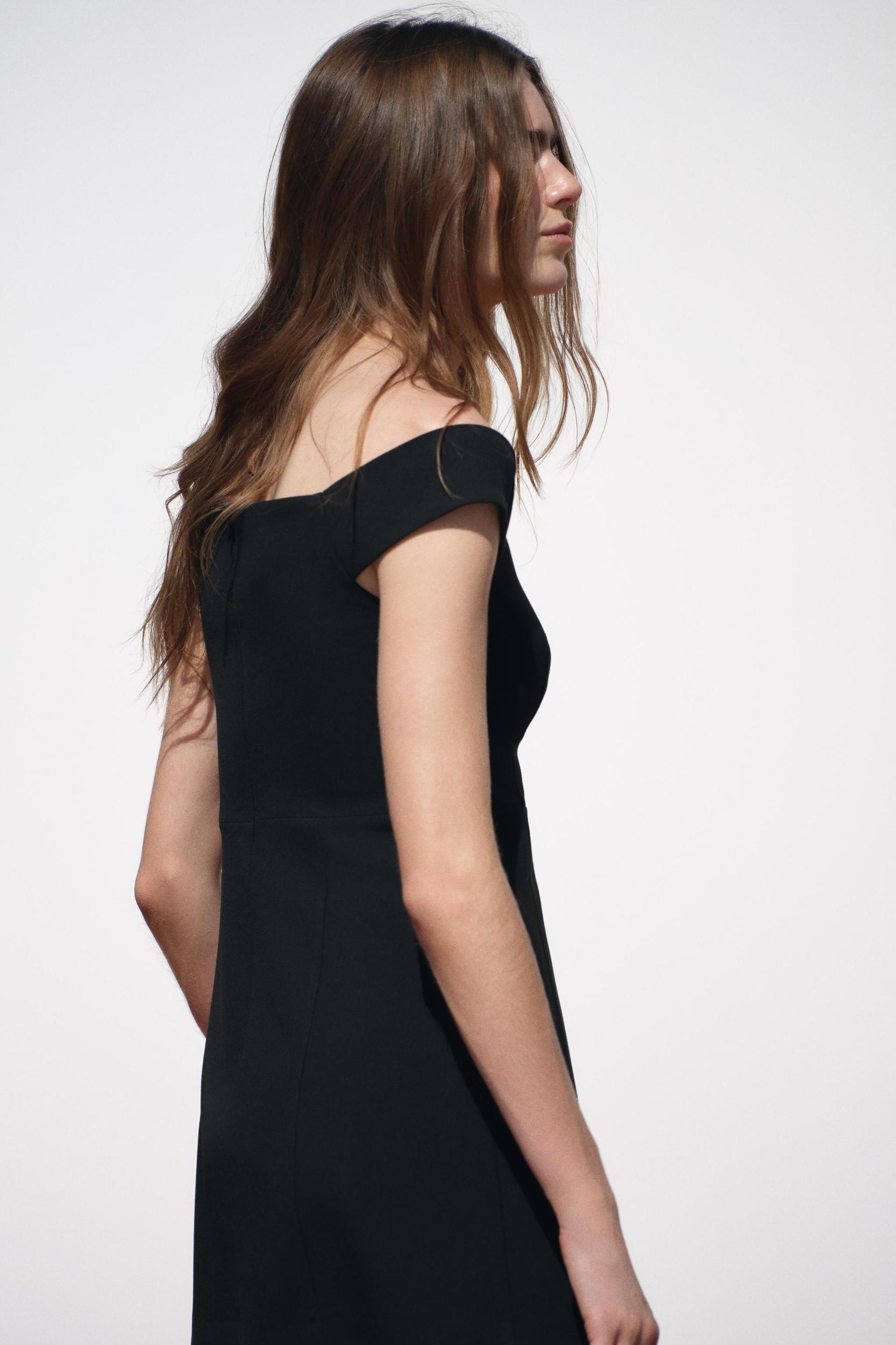 OFF-THE-SHOULDER MINI DRESS Product Image