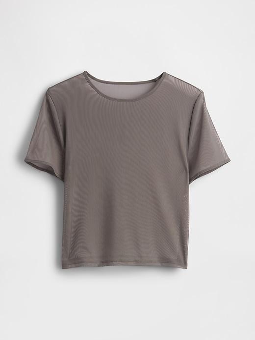 Mesh Crop T-Shirt Product Image