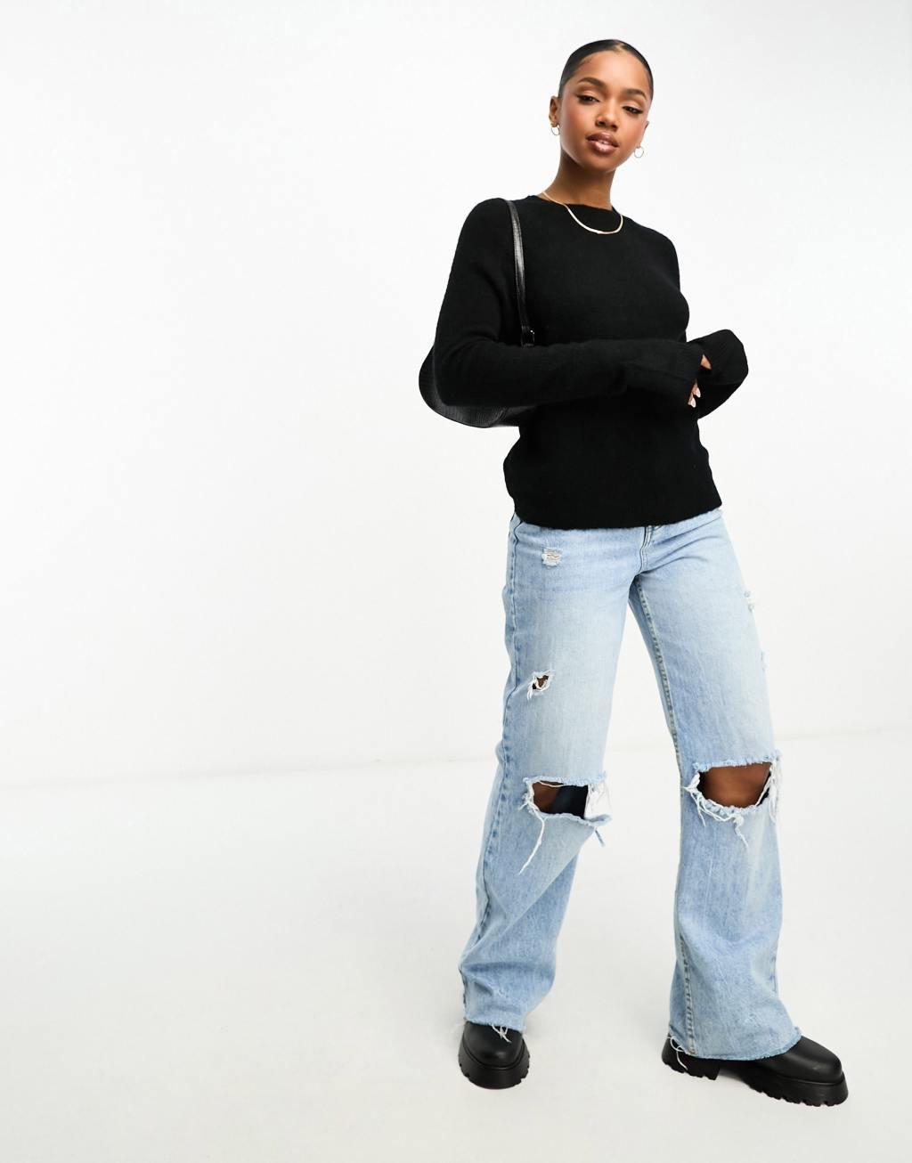 Pieces high neck sweater Product Image