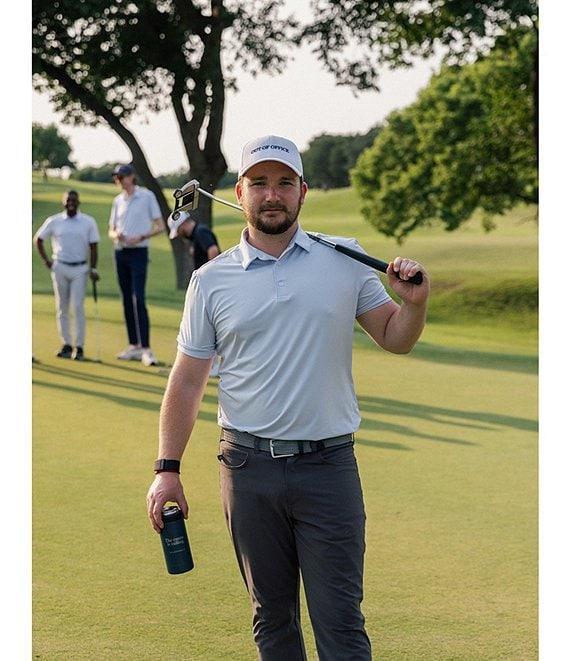 Mizzen+Main Versa Solid Performance Stretch Short Sleeve Polo Shirt Product Image