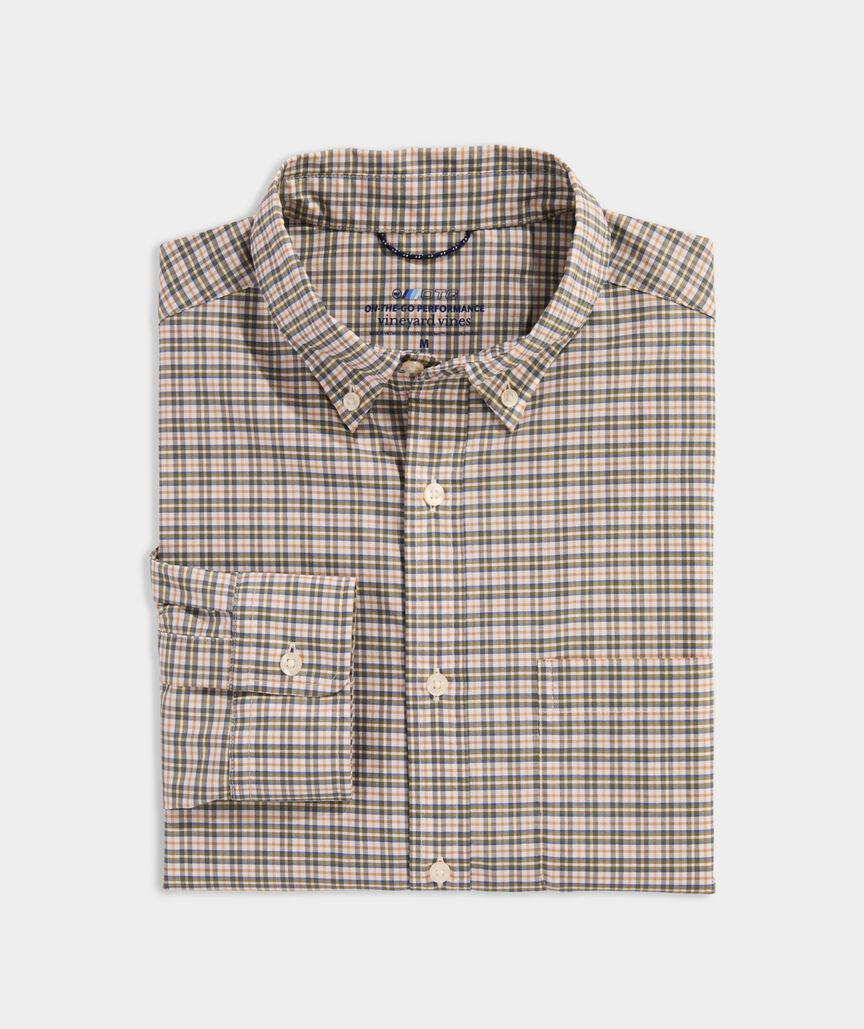 On-The-Go brrrº Check Shirt Product Image