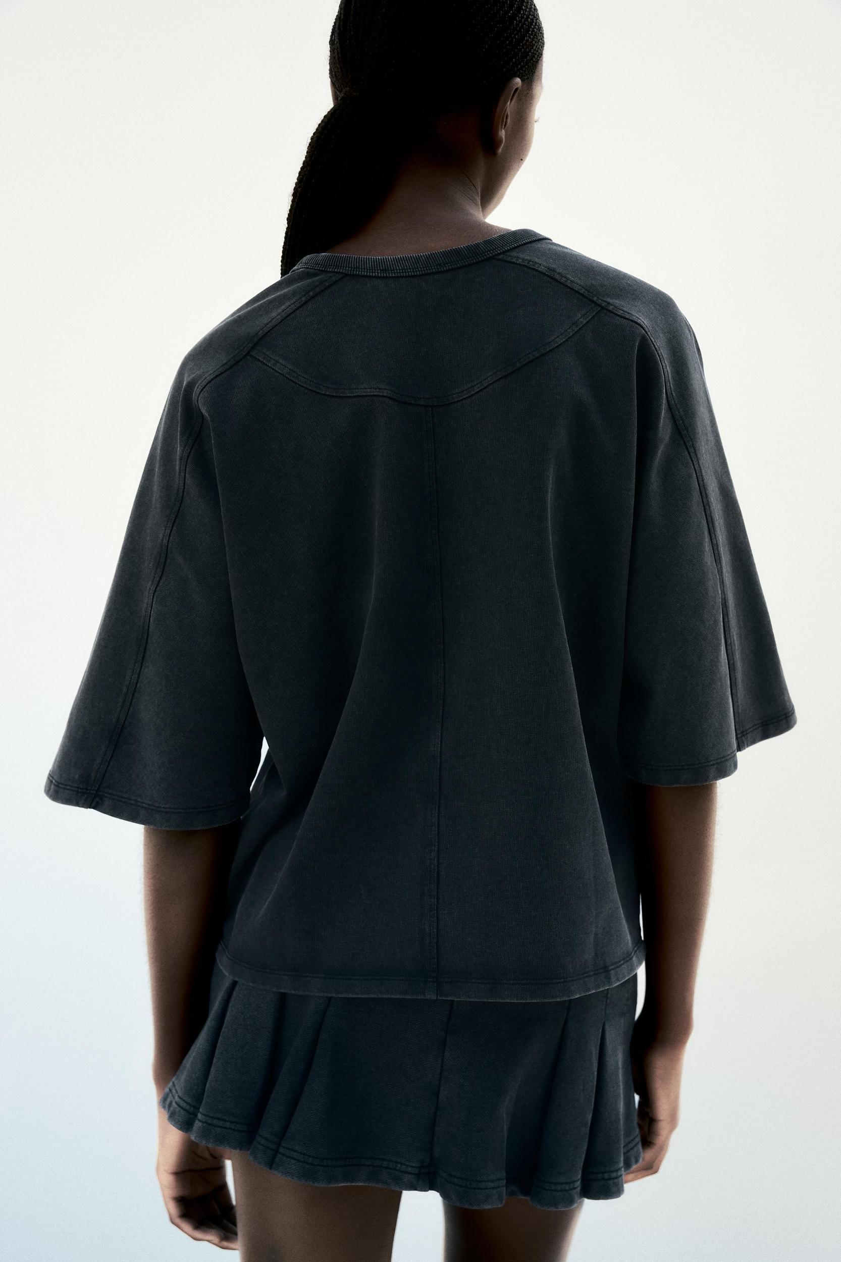 WASHED HEAVY COTTON T-SHIRT Product Image