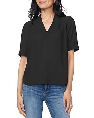 Nydj Charming Oversized V-Neck Top Product Image