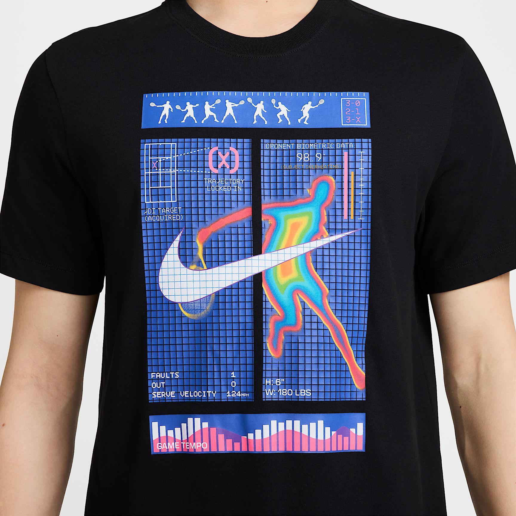 NikeCourt Men's Dri-FIT Tennis T-Shirt Product Image