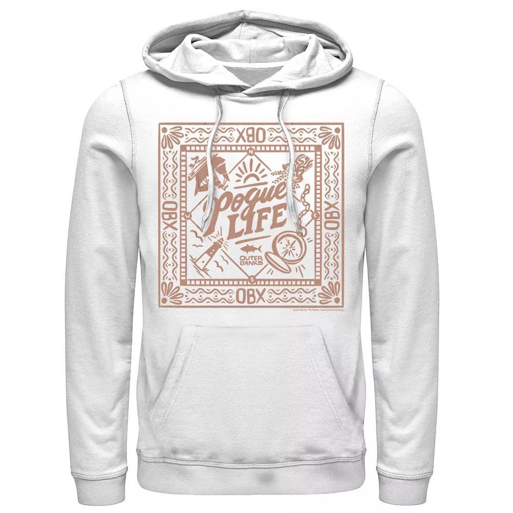 Men's Outer Banks Pogue Life Bordered Logo Hoodie, Boy's,  Product Image